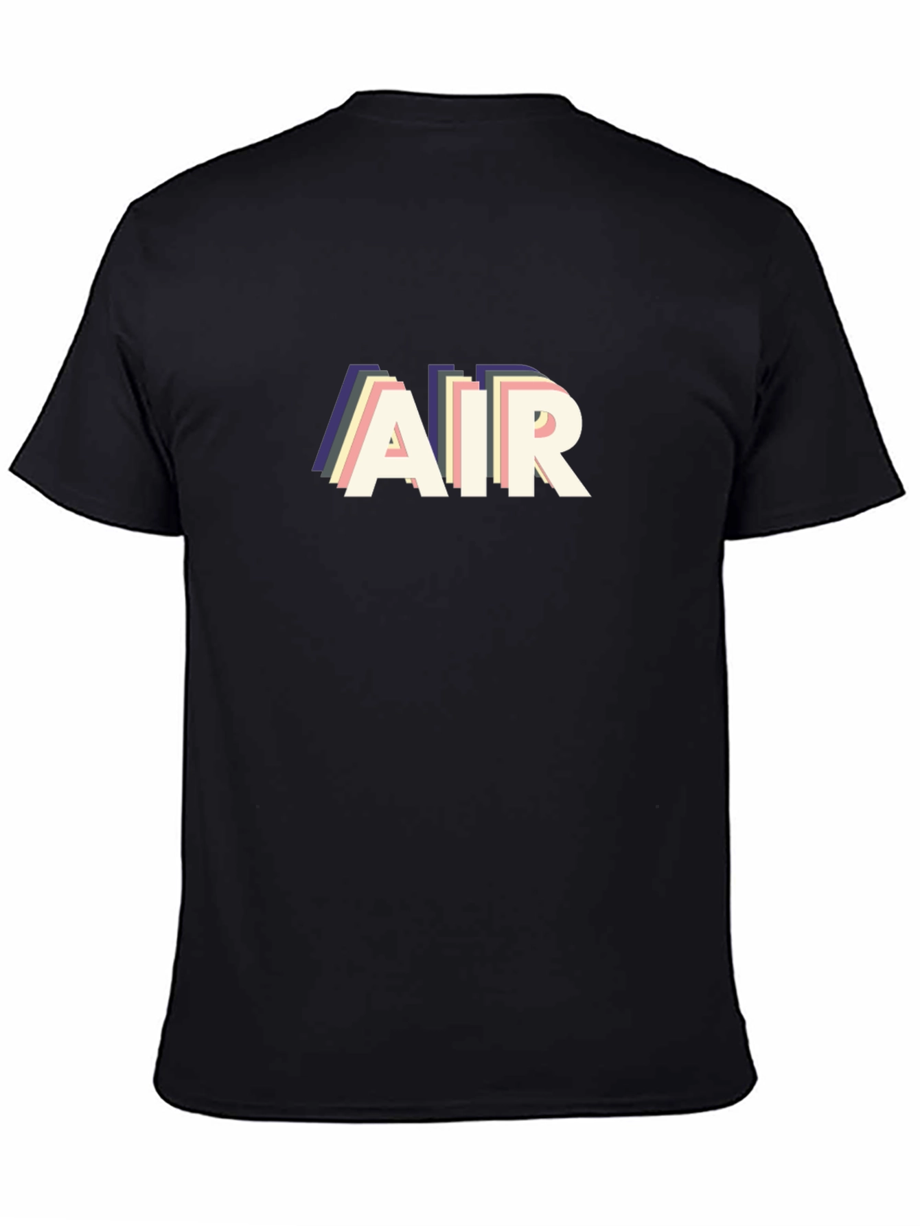 Retro AIR Graphic Black T-Shirt