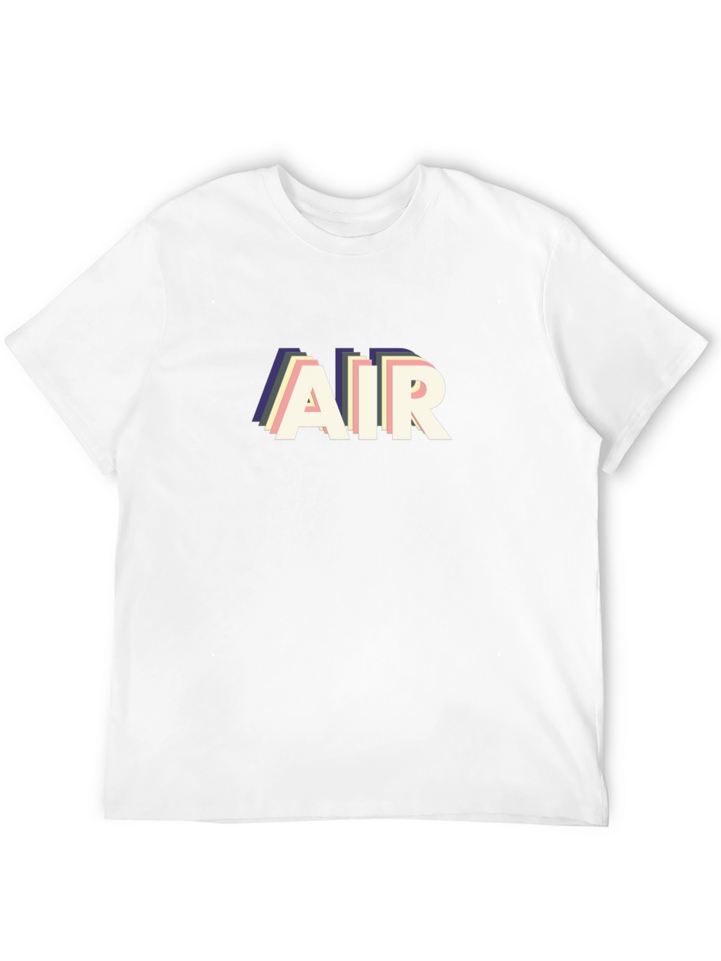 Retro AIR Graphic Black T-Shirt