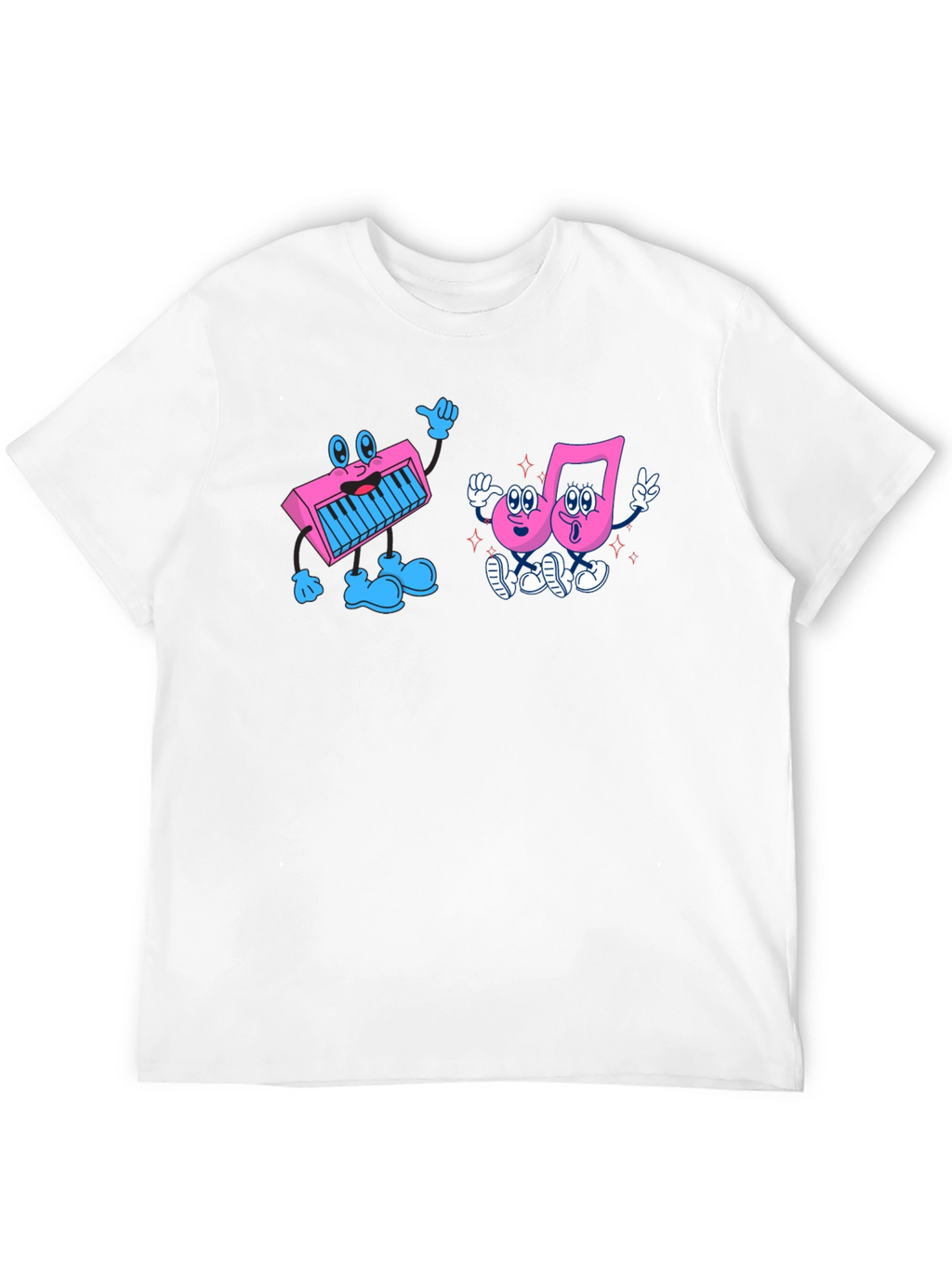 Musical Friends Graphic Tee - Black