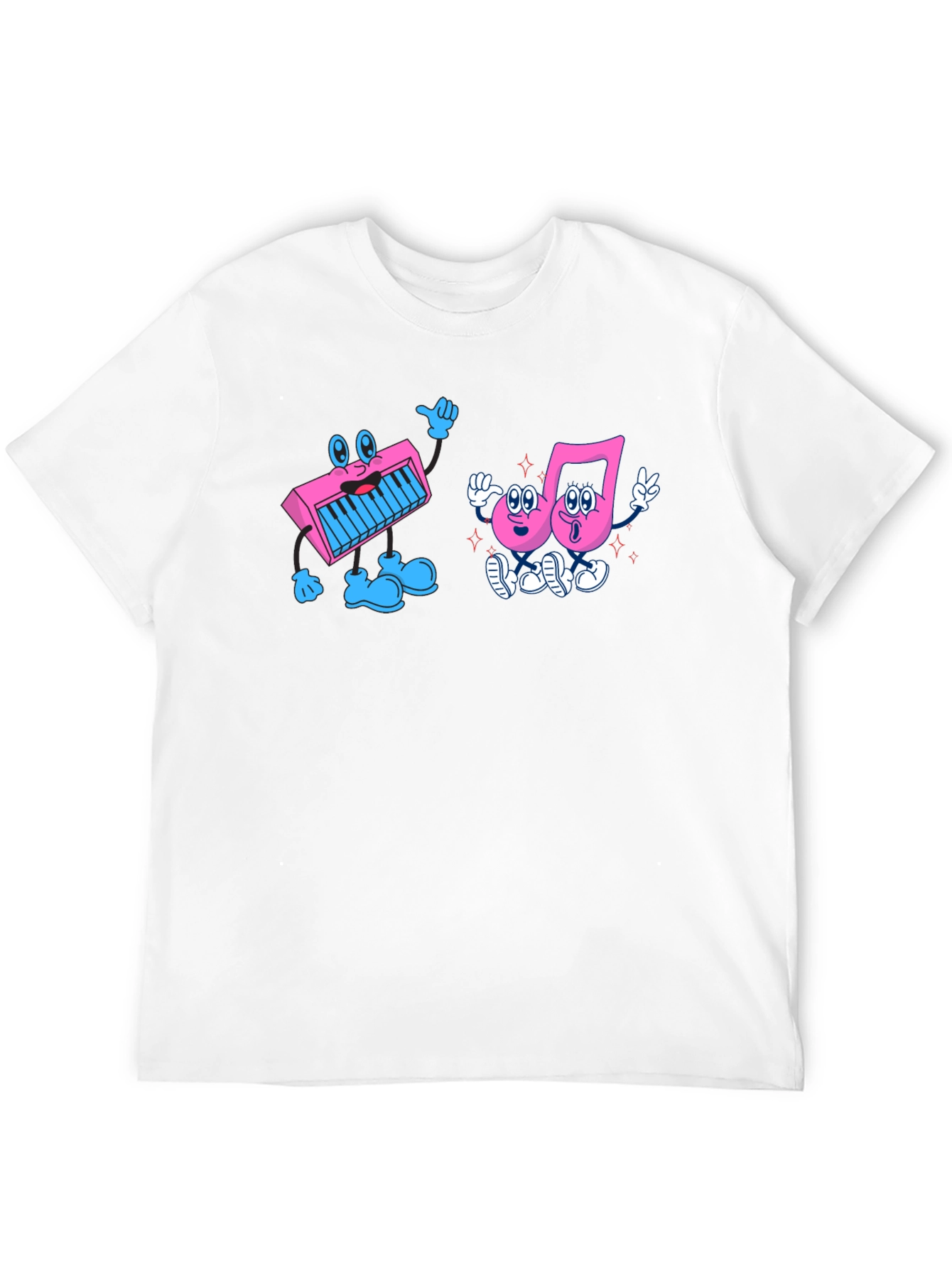 Musical Friends Graphic Tee - Black