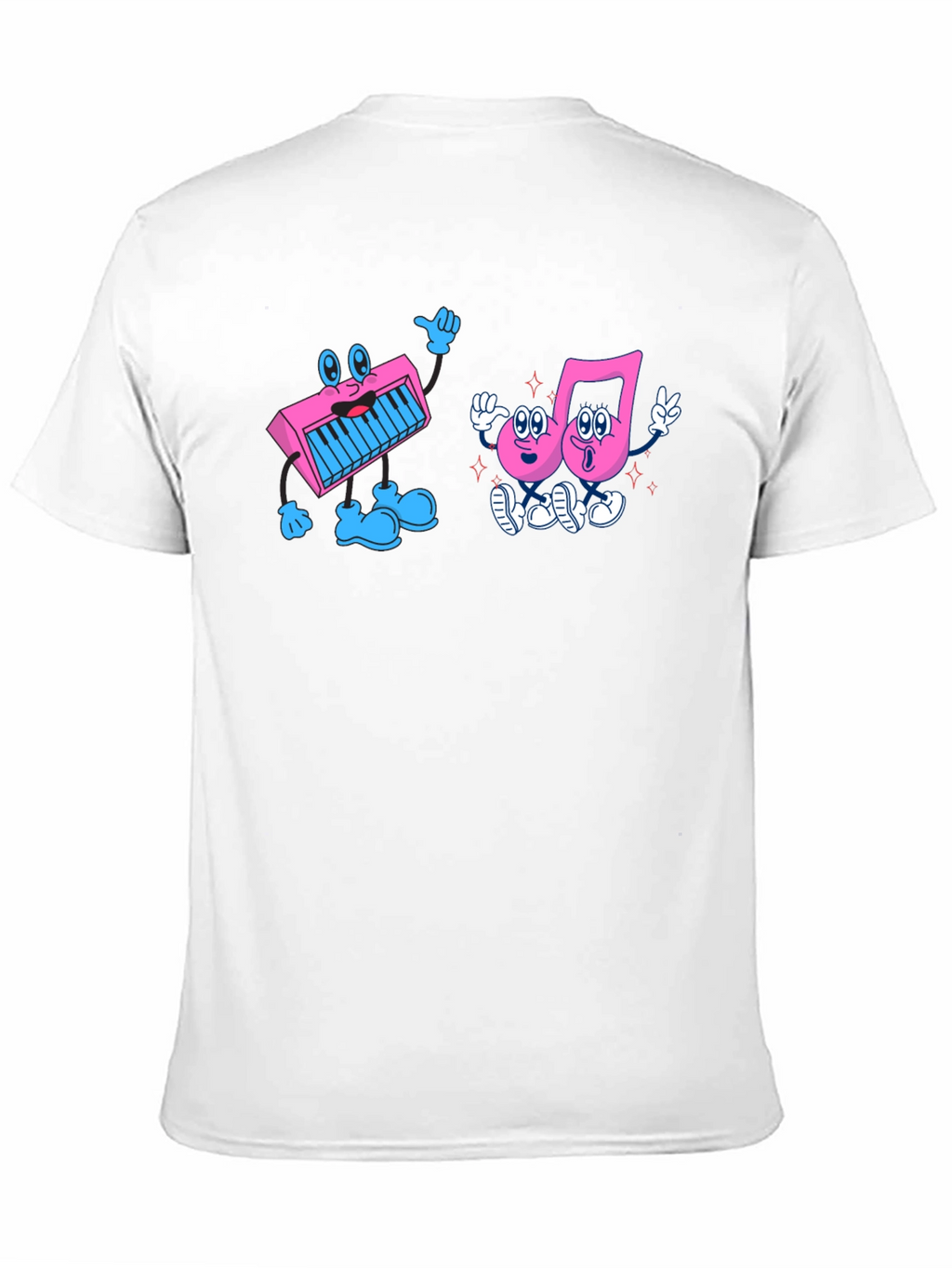 Musical Friends Graphic Tee - Black