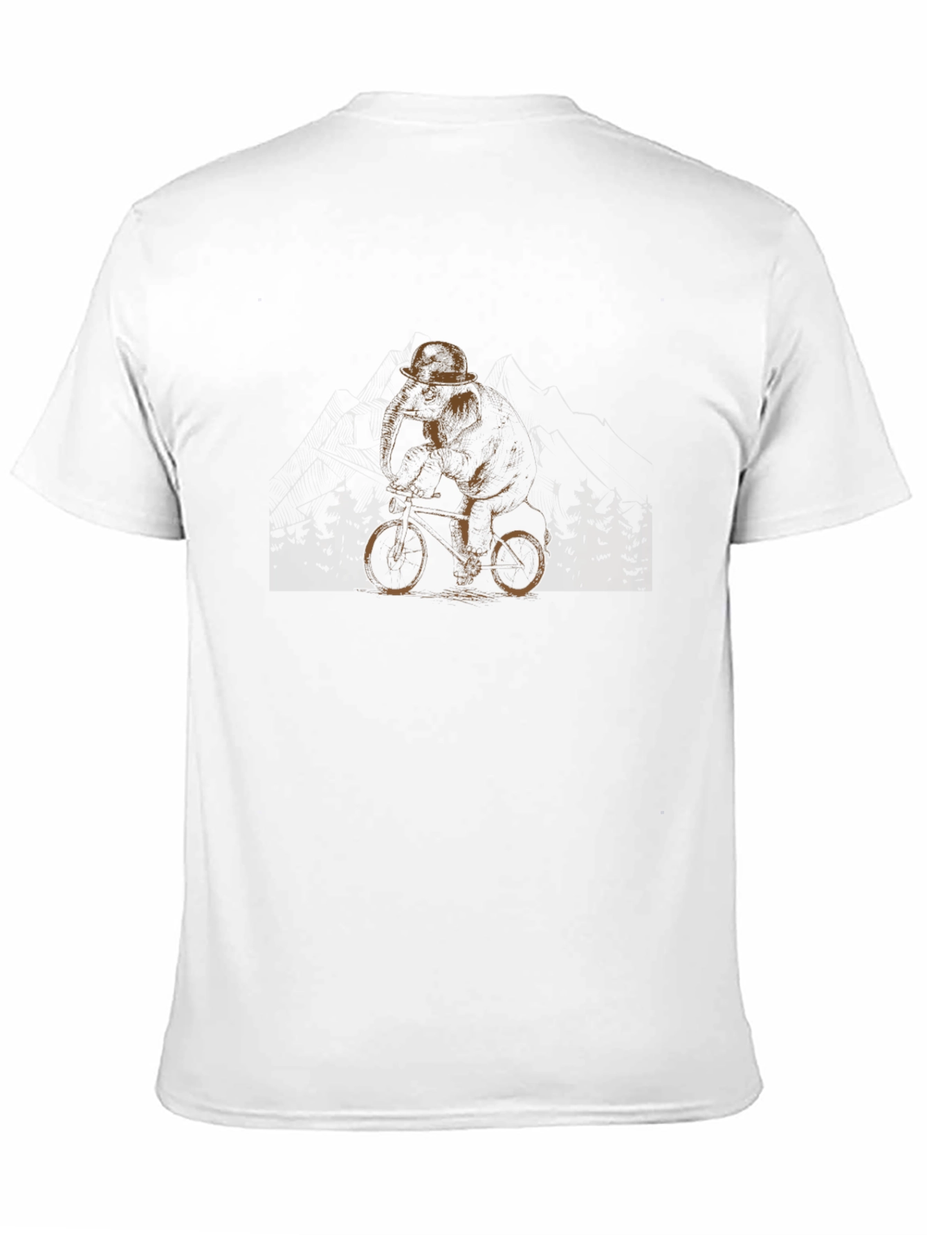 Cool Bear on Bike Graphic T-Shirt