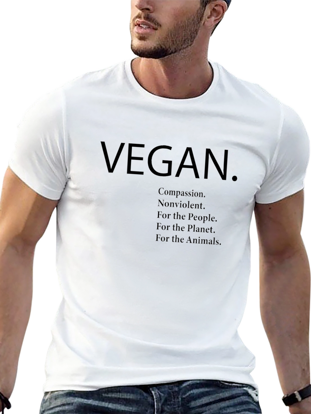 Vegan Compassion Graphic T-Shirt