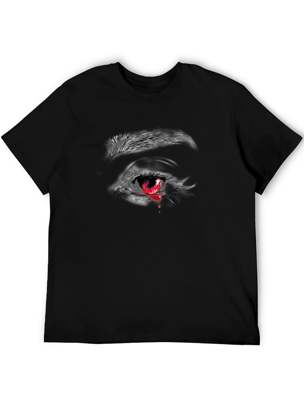 Bleeding Eye Graphic Tee - Dark & Edgy
