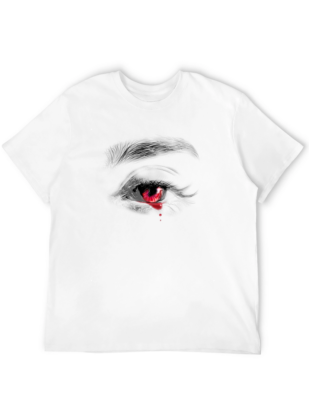 Bleeding Eye Graphic Tee - Dark & Edgy