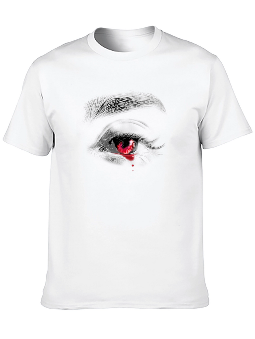 Bleeding Eye Graphic Tee - Dark & Edgy