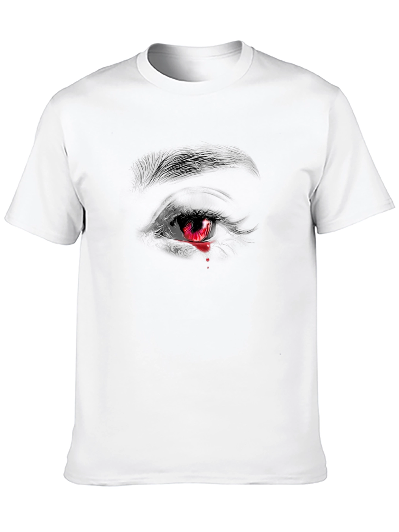 Bleeding Eye Graphic Tee - Dark & Edgy