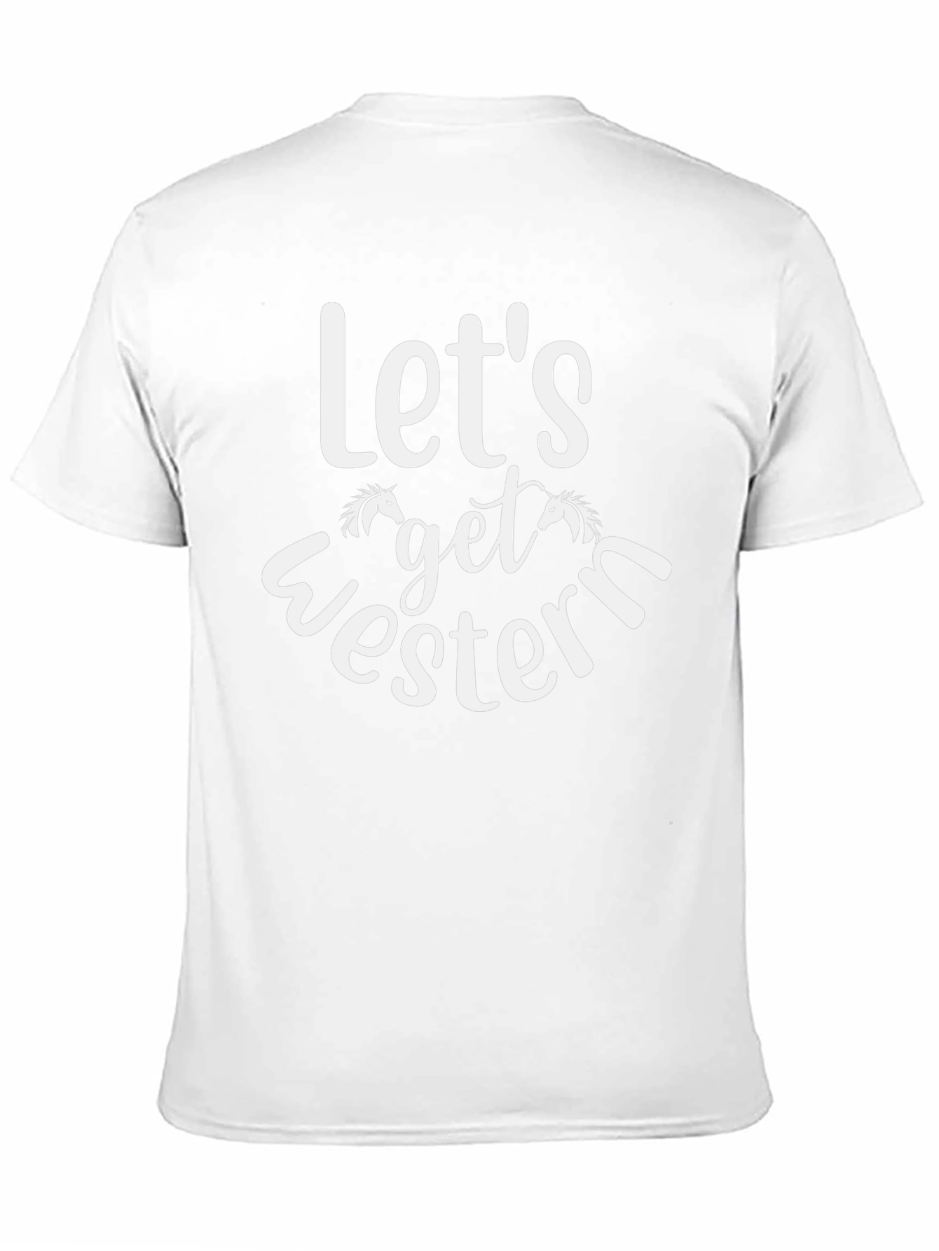Lets Get Western Graphic Tee - Black