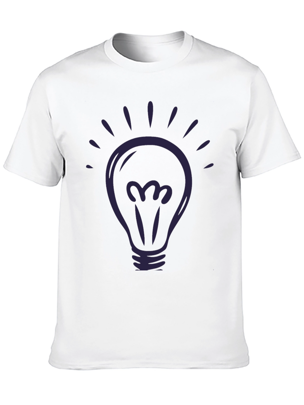 Idea Light Bulb Graphic T-Shirt