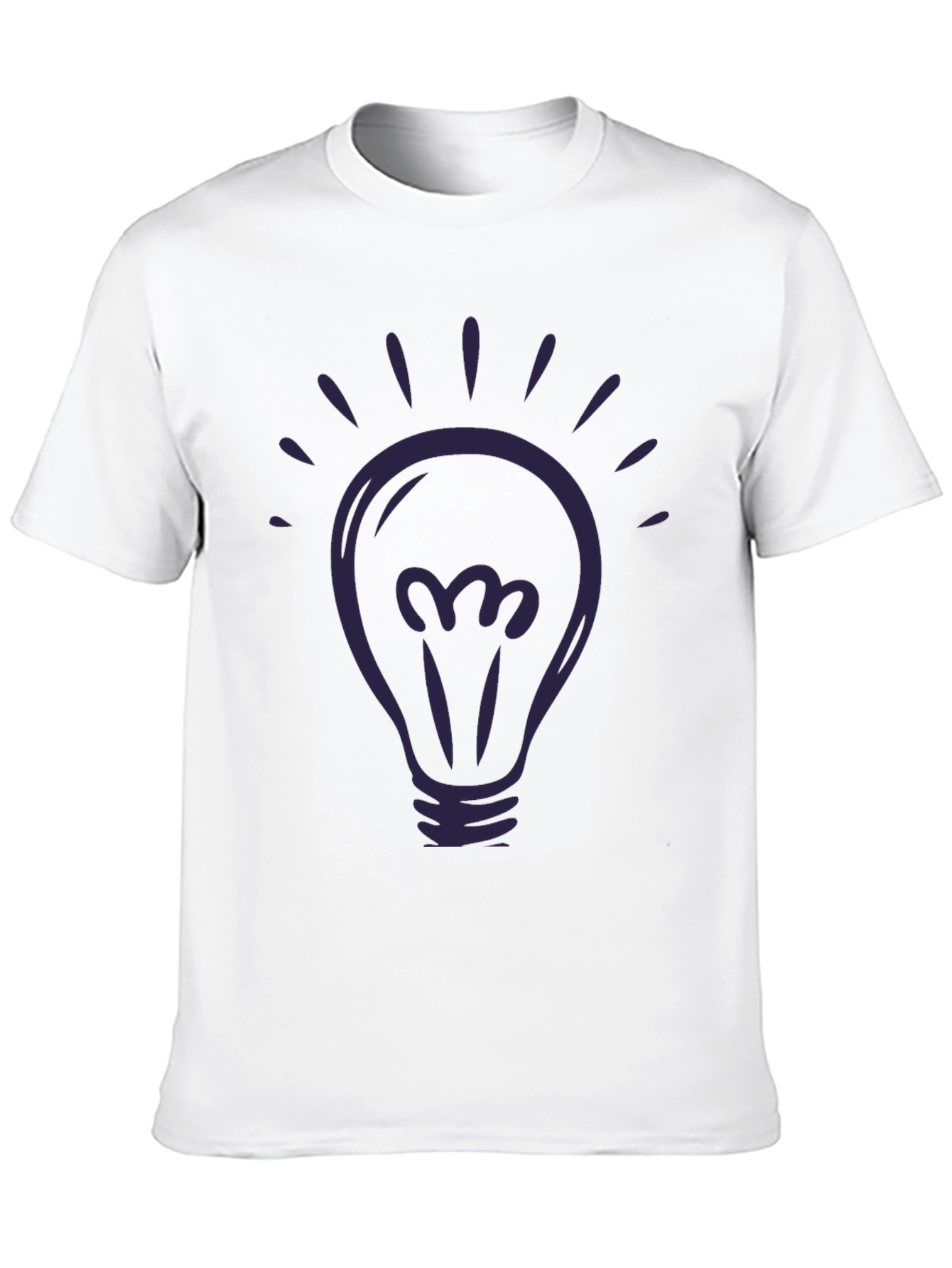 Idea Light Bulb Graphic T-Shirt