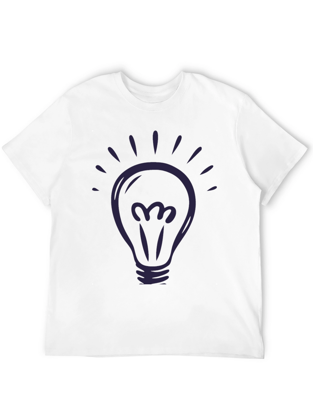 Idea Light Bulb Graphic T-Shirt