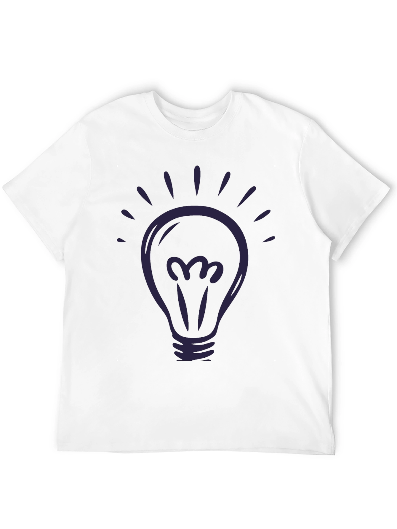 Idea Light Bulb Graphic T-Shirt