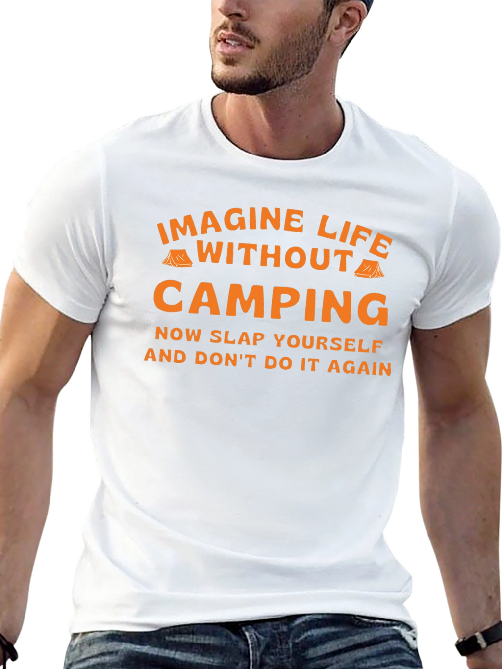 Funny Camping Graphic T-Shirt