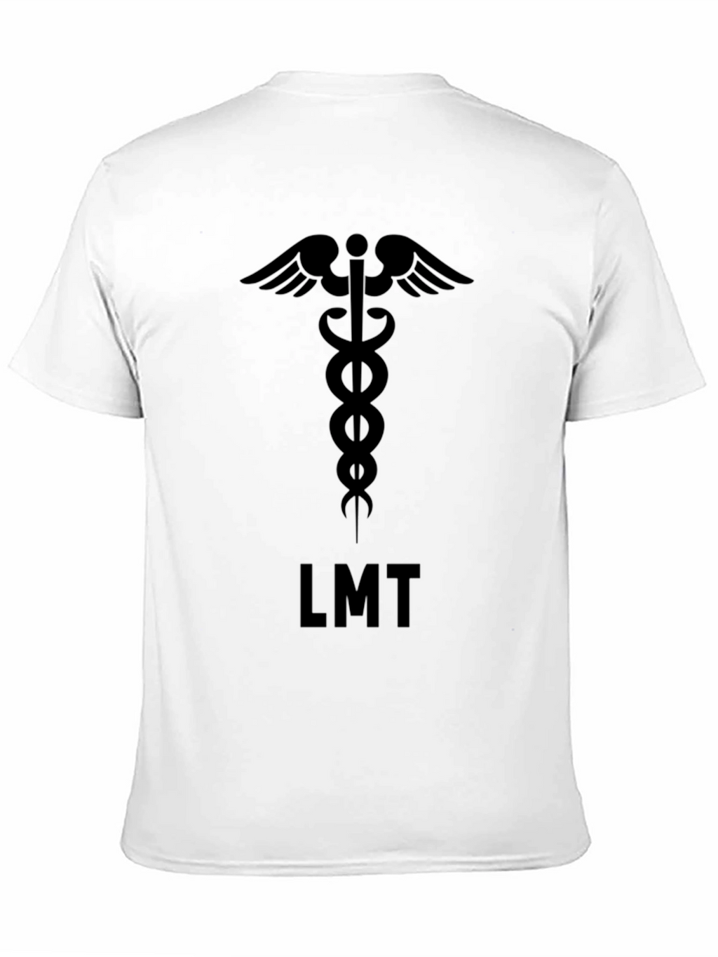 LMT Caduceus Black T-Shirt - Medical Professional Apparel