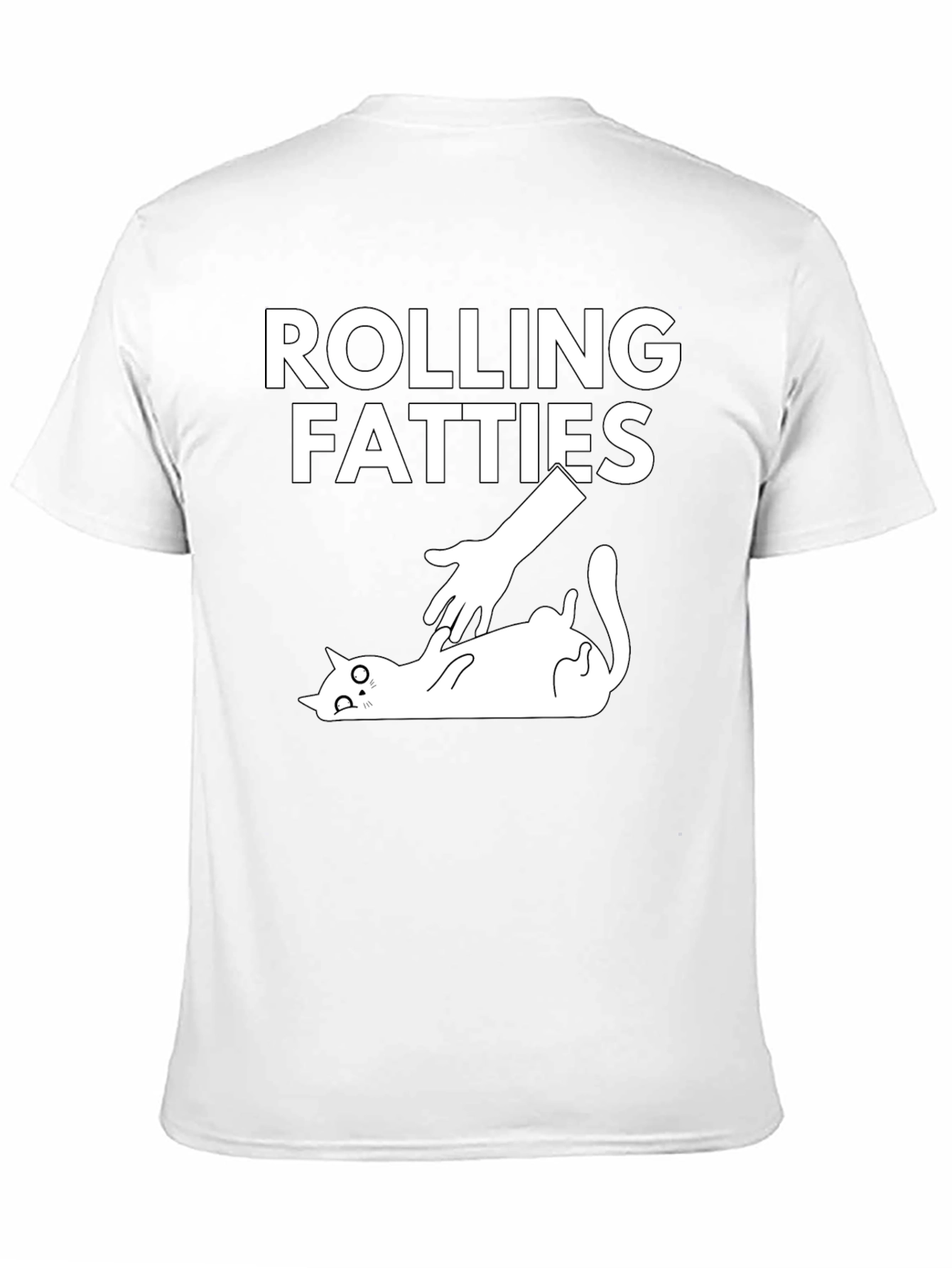 Rolling Fatties Cat T-Shirt