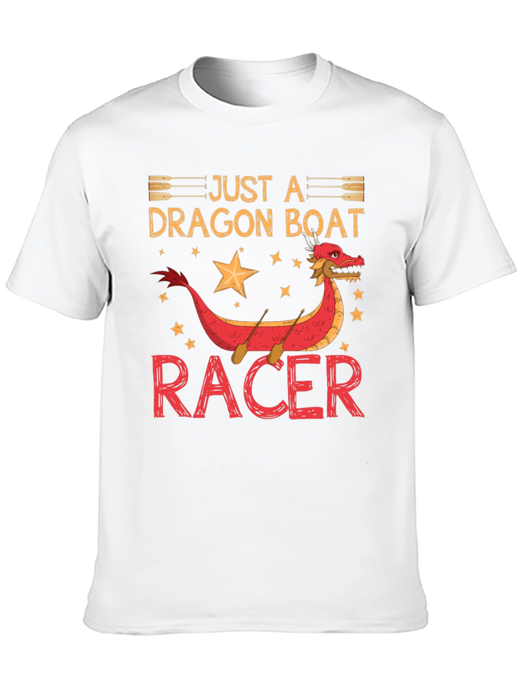 Just A Dragon Boat Racer Graphic T-Shirt