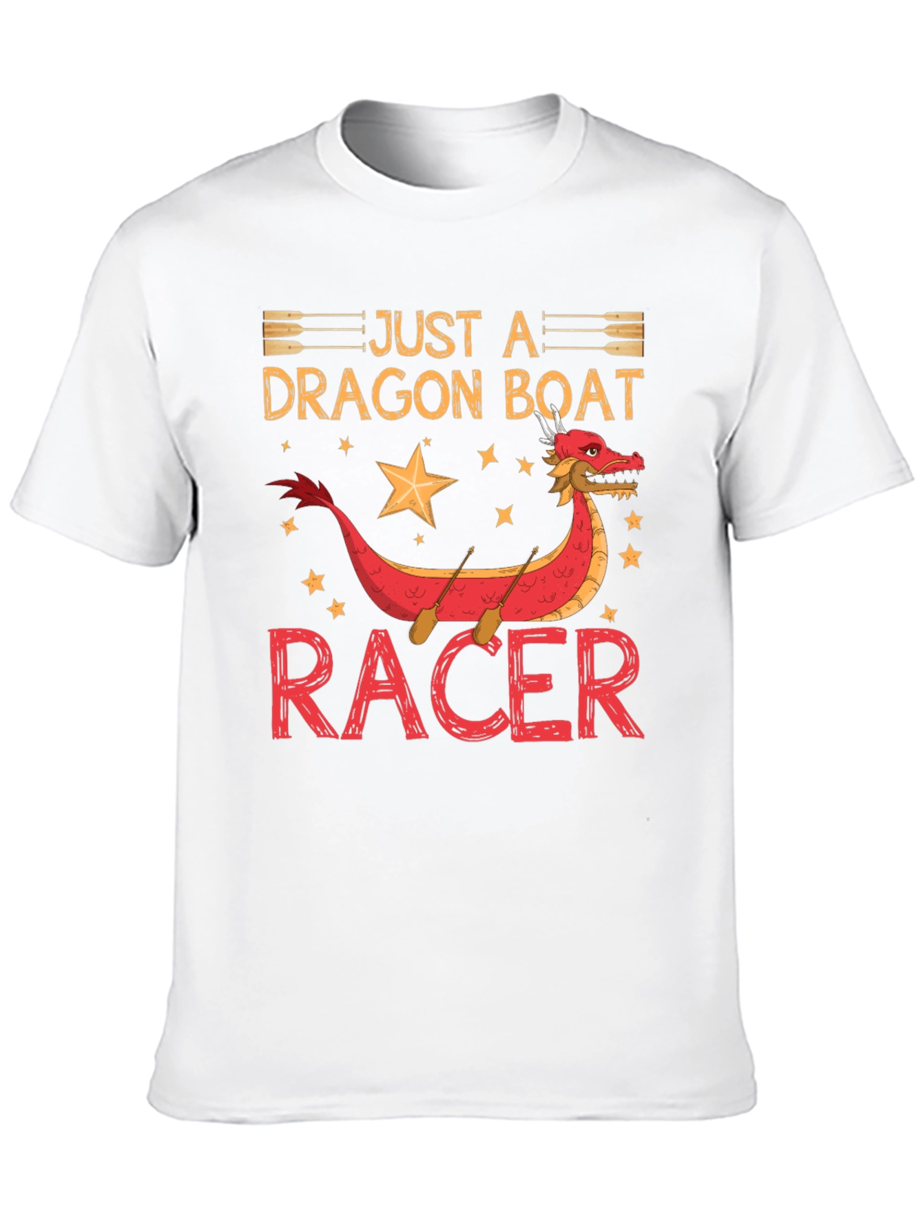 Just A Dragon Boat Racer Graphic T-Shirt