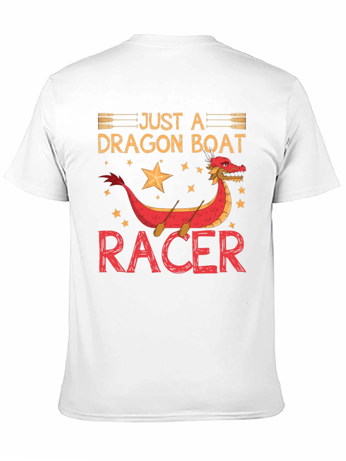 Just A Dragon Boat Racer Graphic T-Shirt