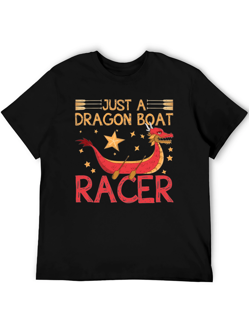 Just A Dragon Boat Racer Graphic T-Shirt