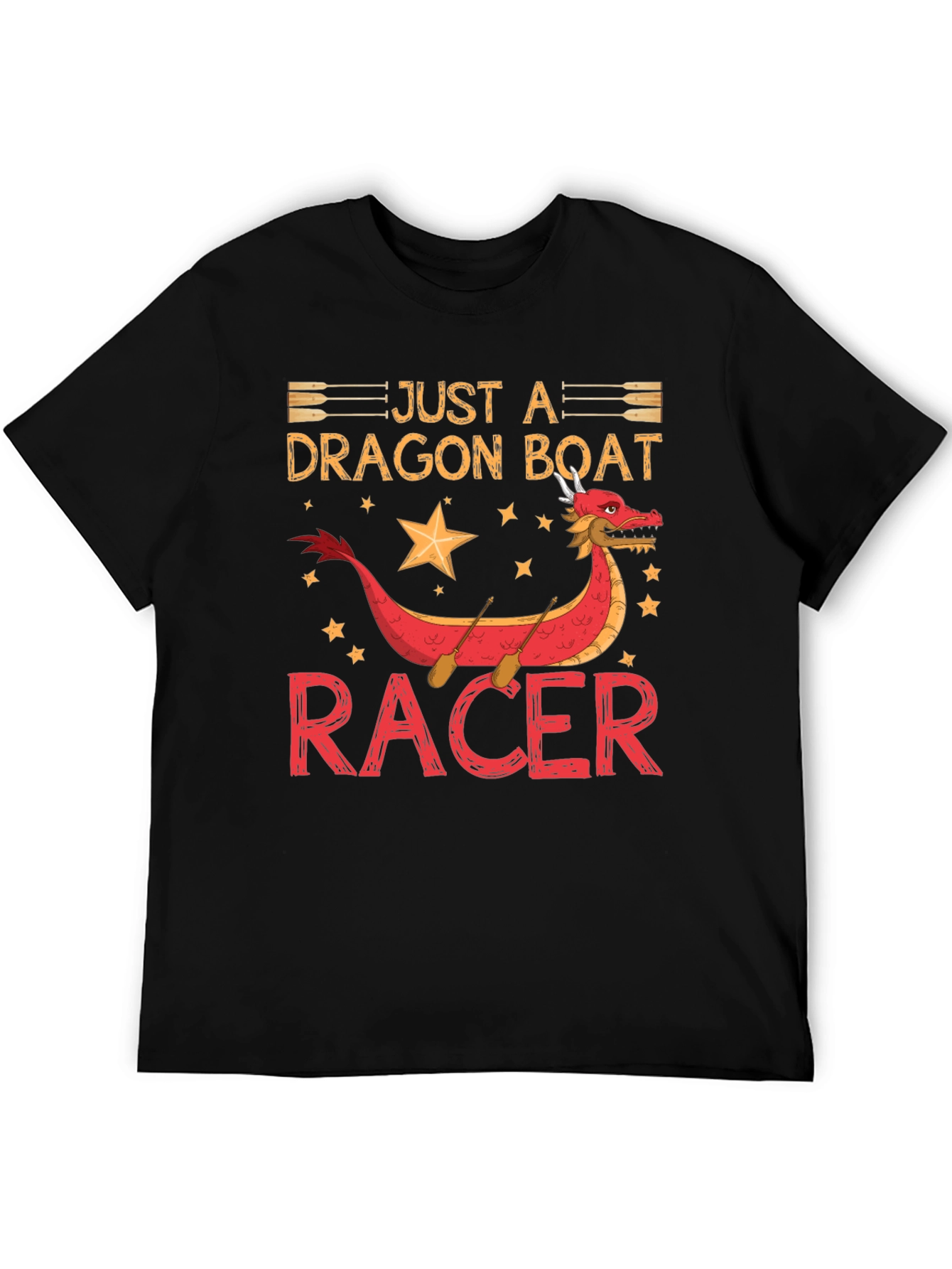 Just A Dragon Boat Racer Graphic T-Shirt