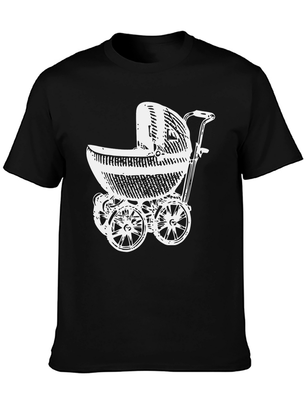 Retro Stroller Graphic T-Shirt - Classic Cool!