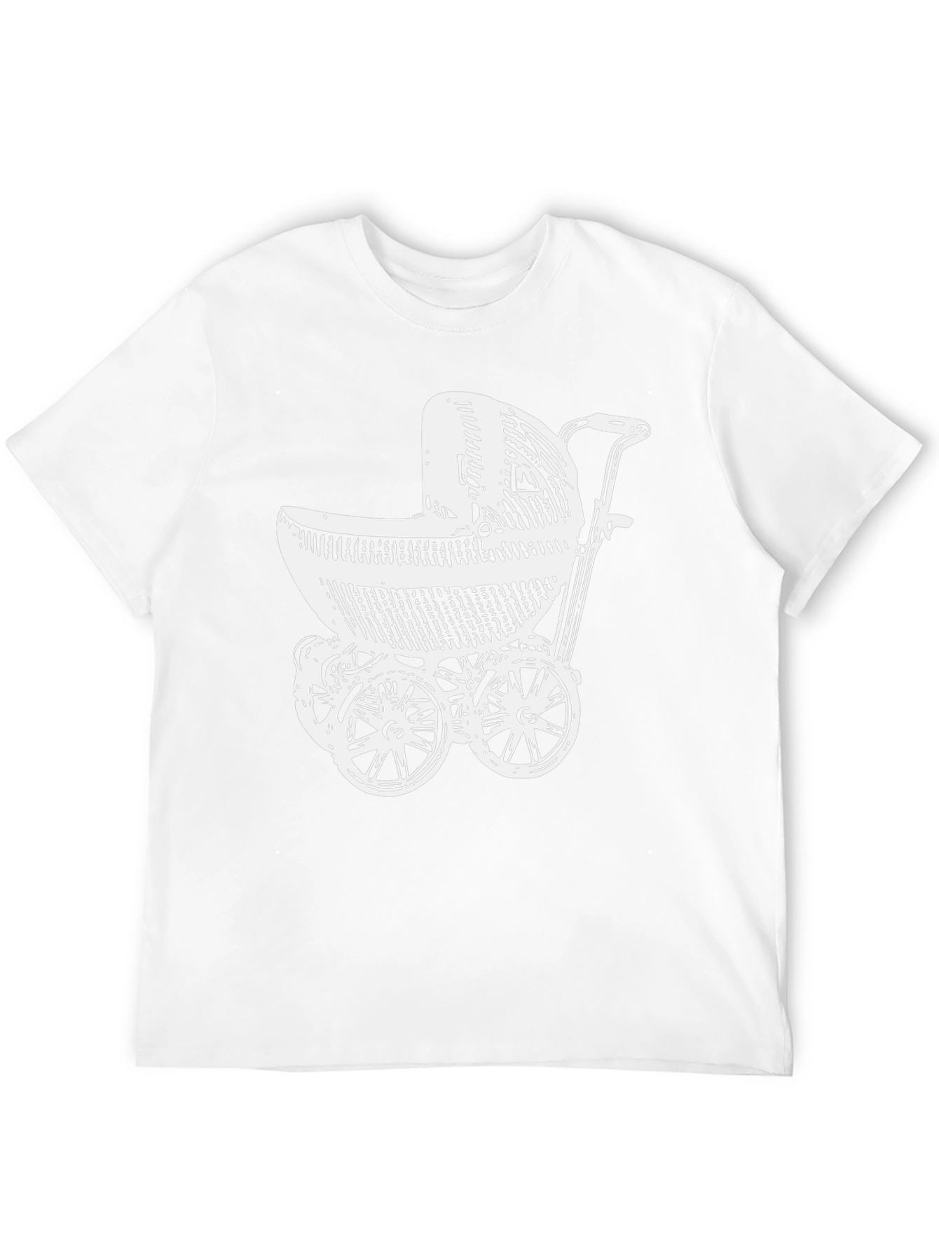 Retro Stroller Graphic T-Shirt - Classic Cool!