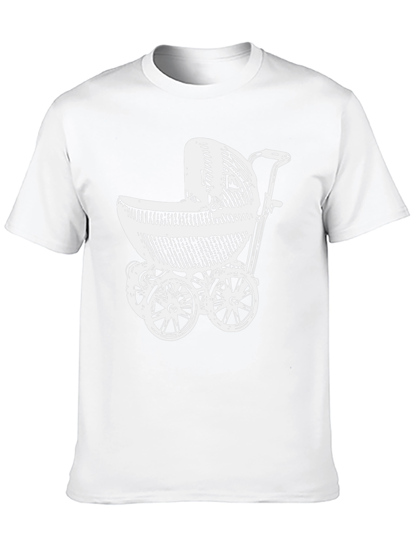 Retro Stroller Graphic T-Shirt - Classic Cool!