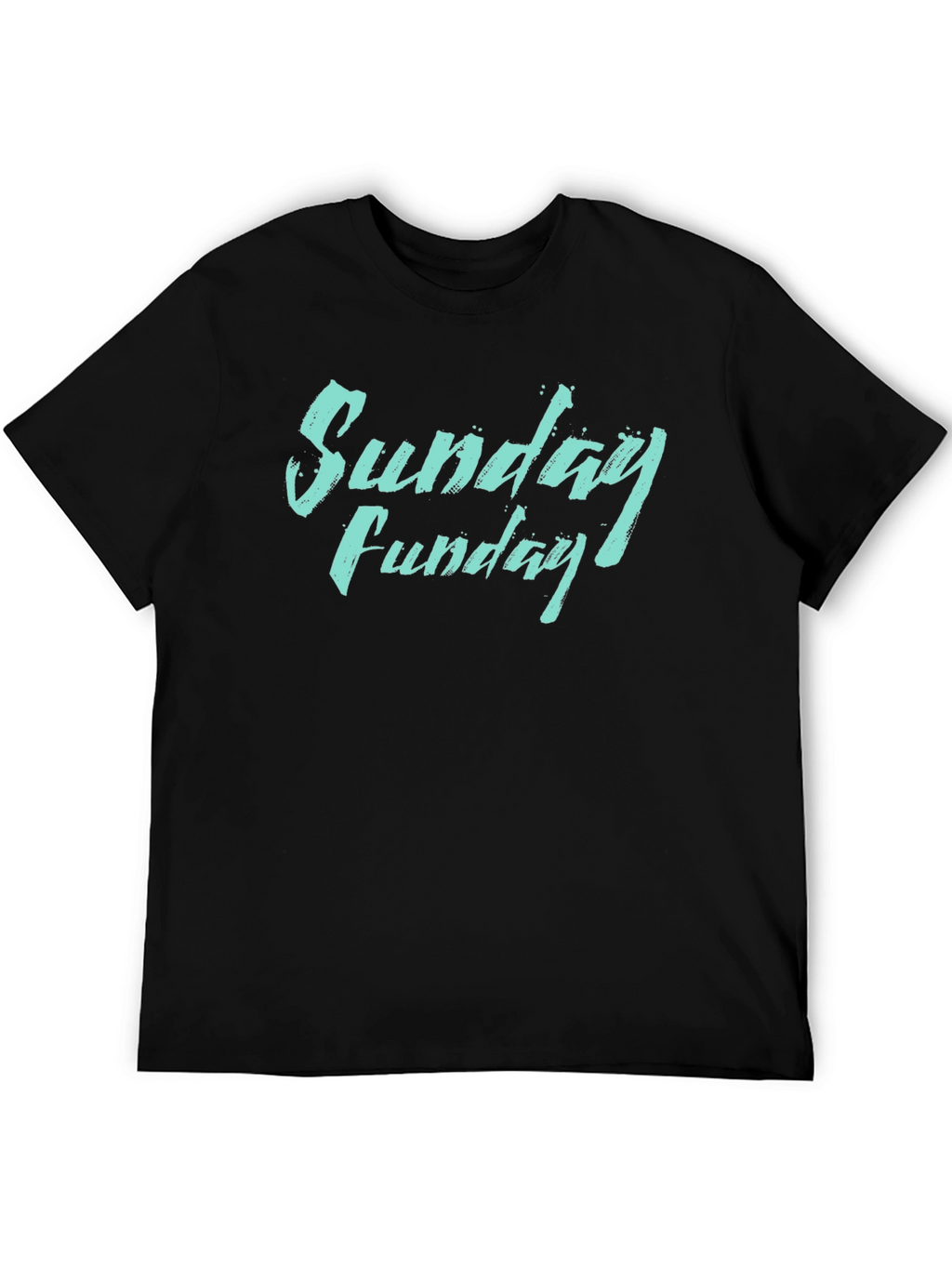 Sunday Funday Black Graphic Tee