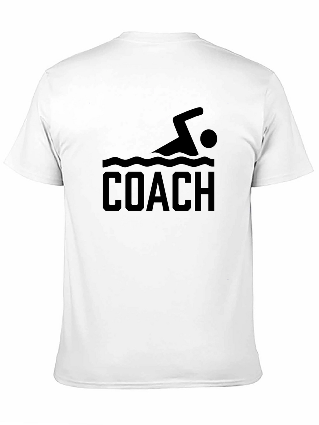 Swimming Coach T-Shirt - Sporty Design