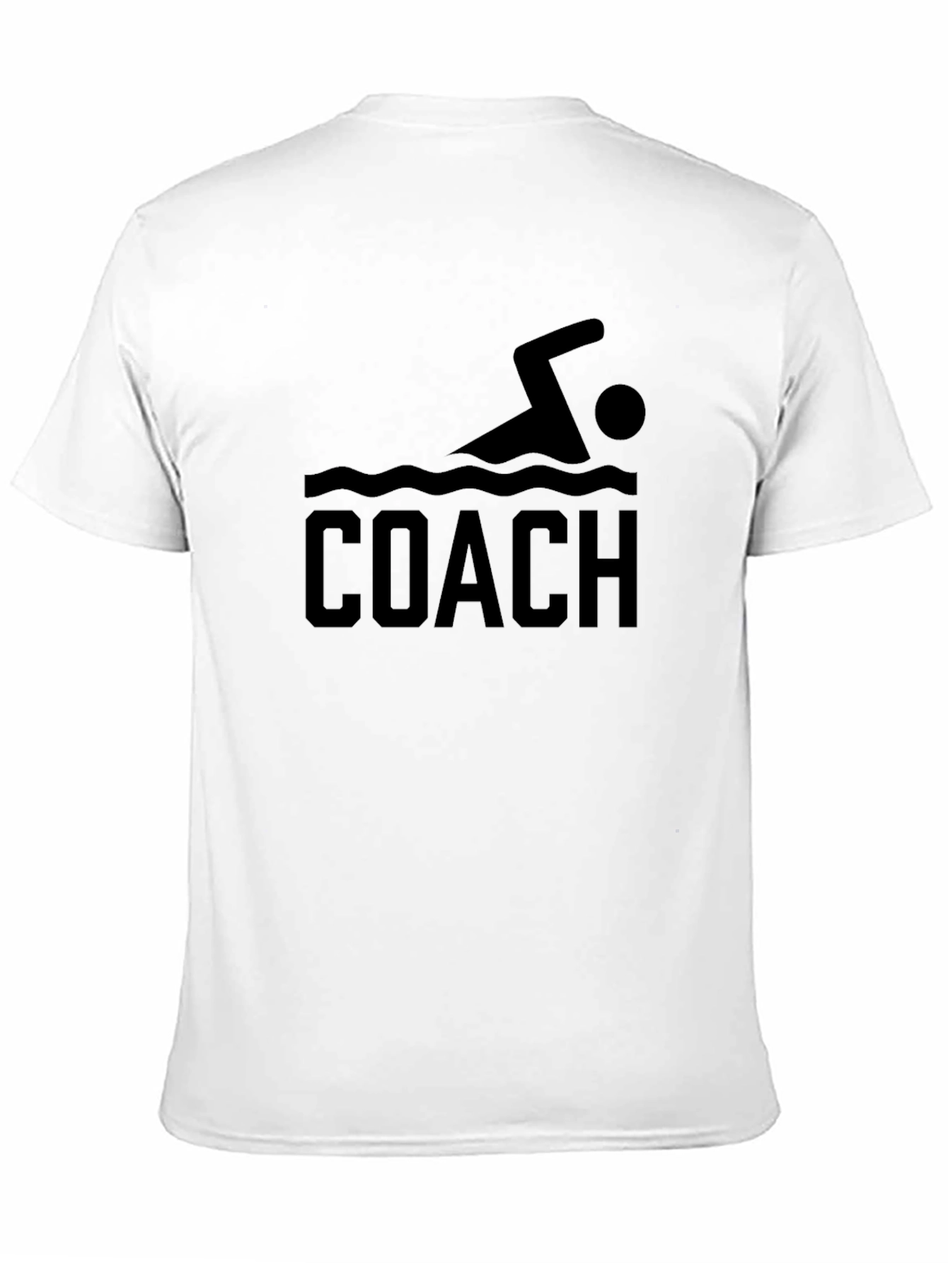 Swimming Coach T-Shirt - Sporty Design