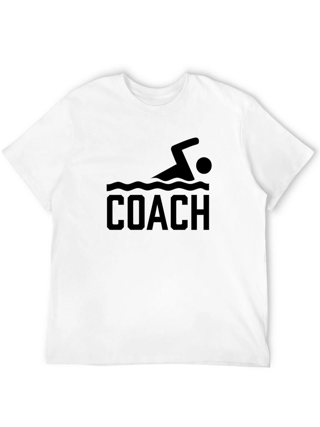 Swimming Coach T-Shirt - Sporty Design
