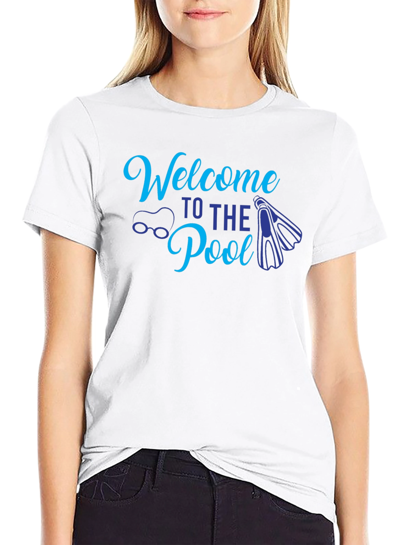 Welcome to the Pool Graphic Tee
