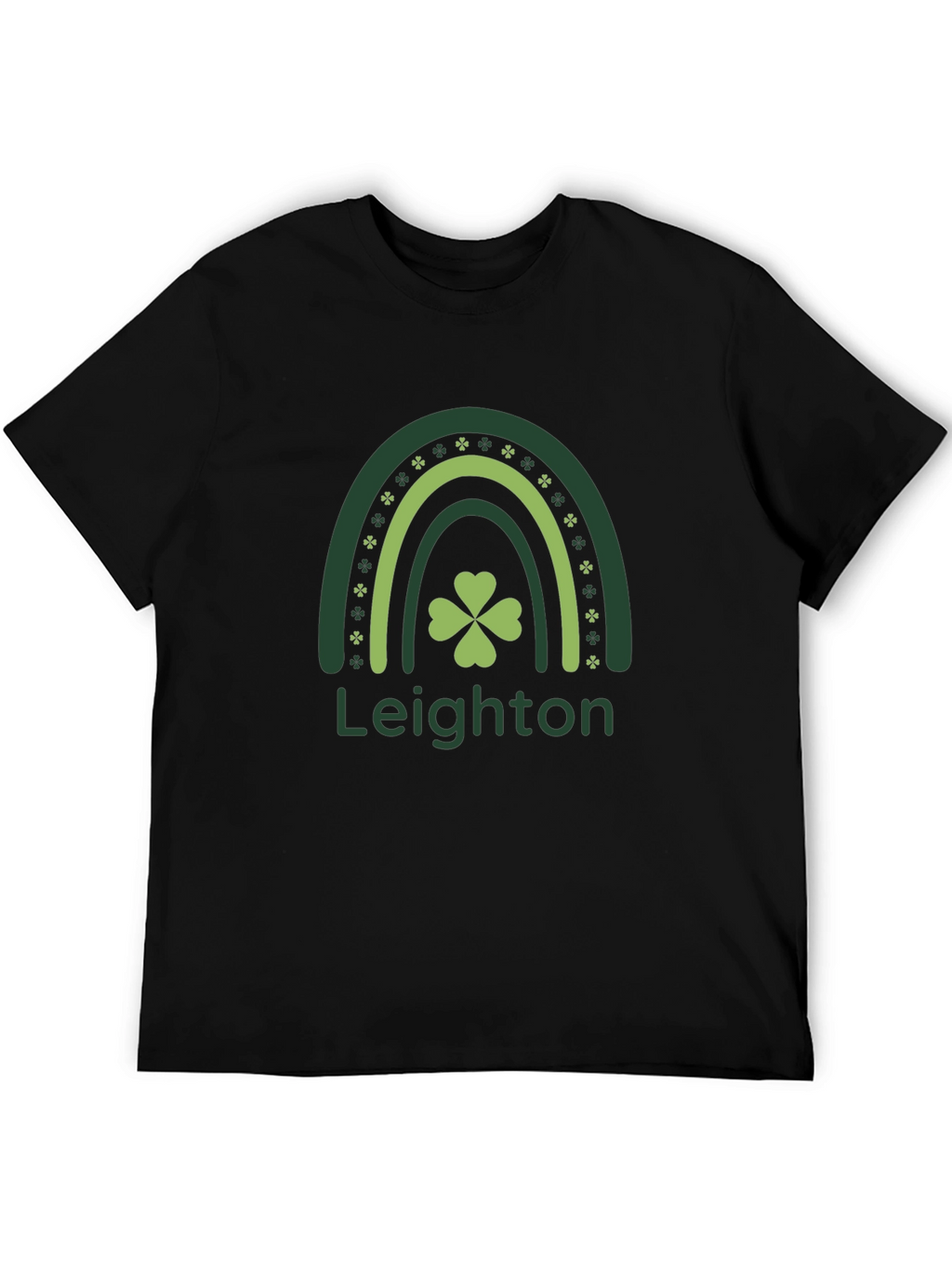 St. Patricks Day Rainbow Shamrock T-Shirt