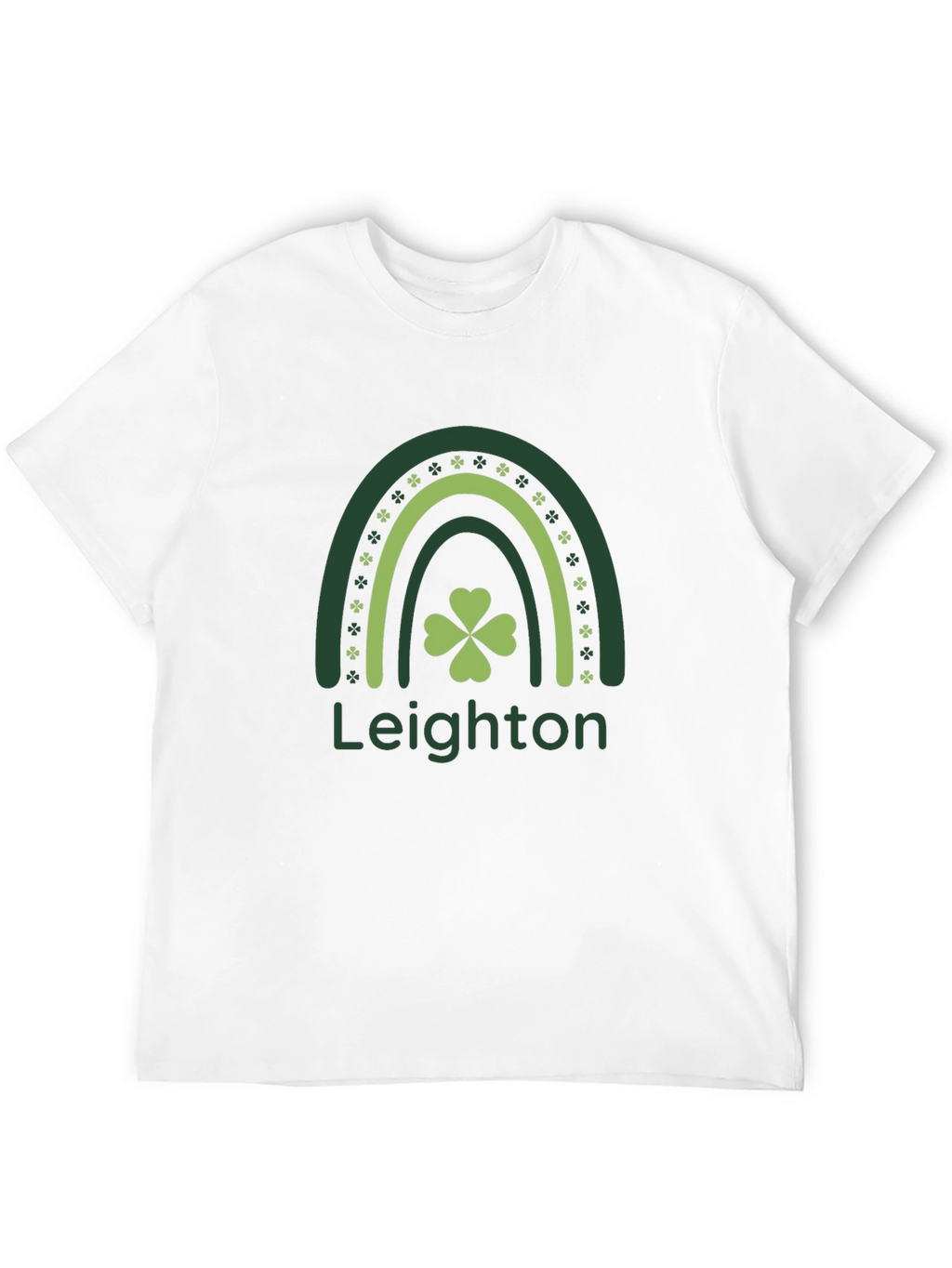 St. Patricks Day Rainbow Shamrock T-Shirt