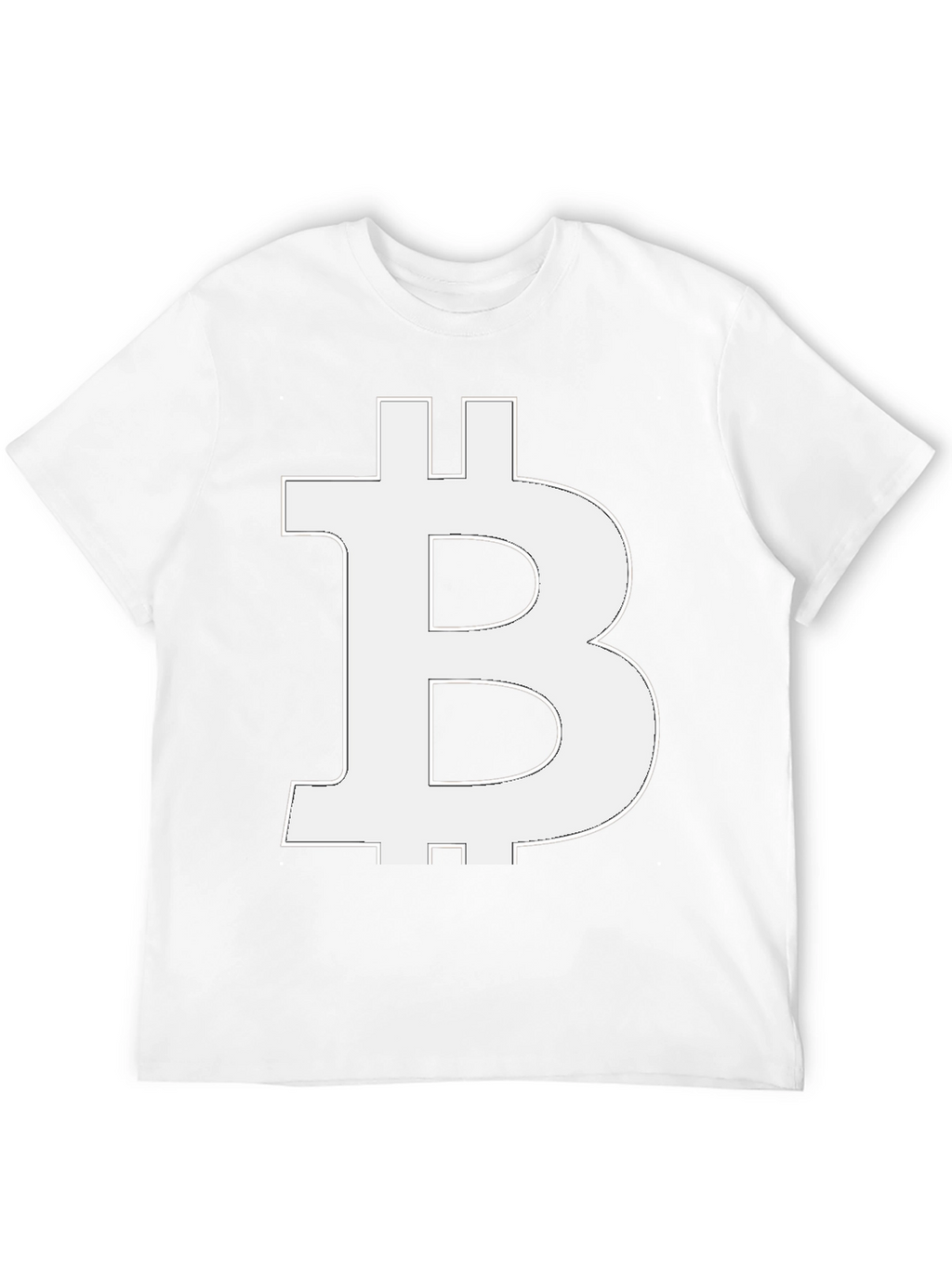 Bitcoin Logo Graphic Tee - Black Crypto T-Shirt