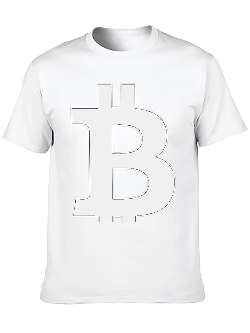 Bitcoin Logo Graphic Tee - Black Crypto T-Shirt