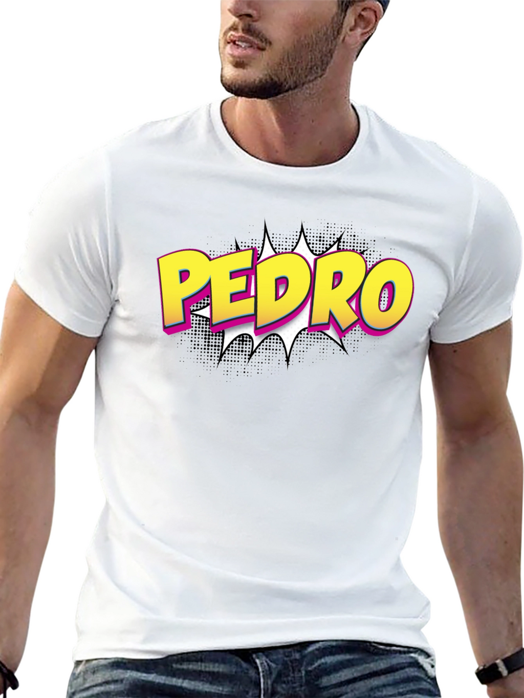 Pedro Comic Style T-Shirt