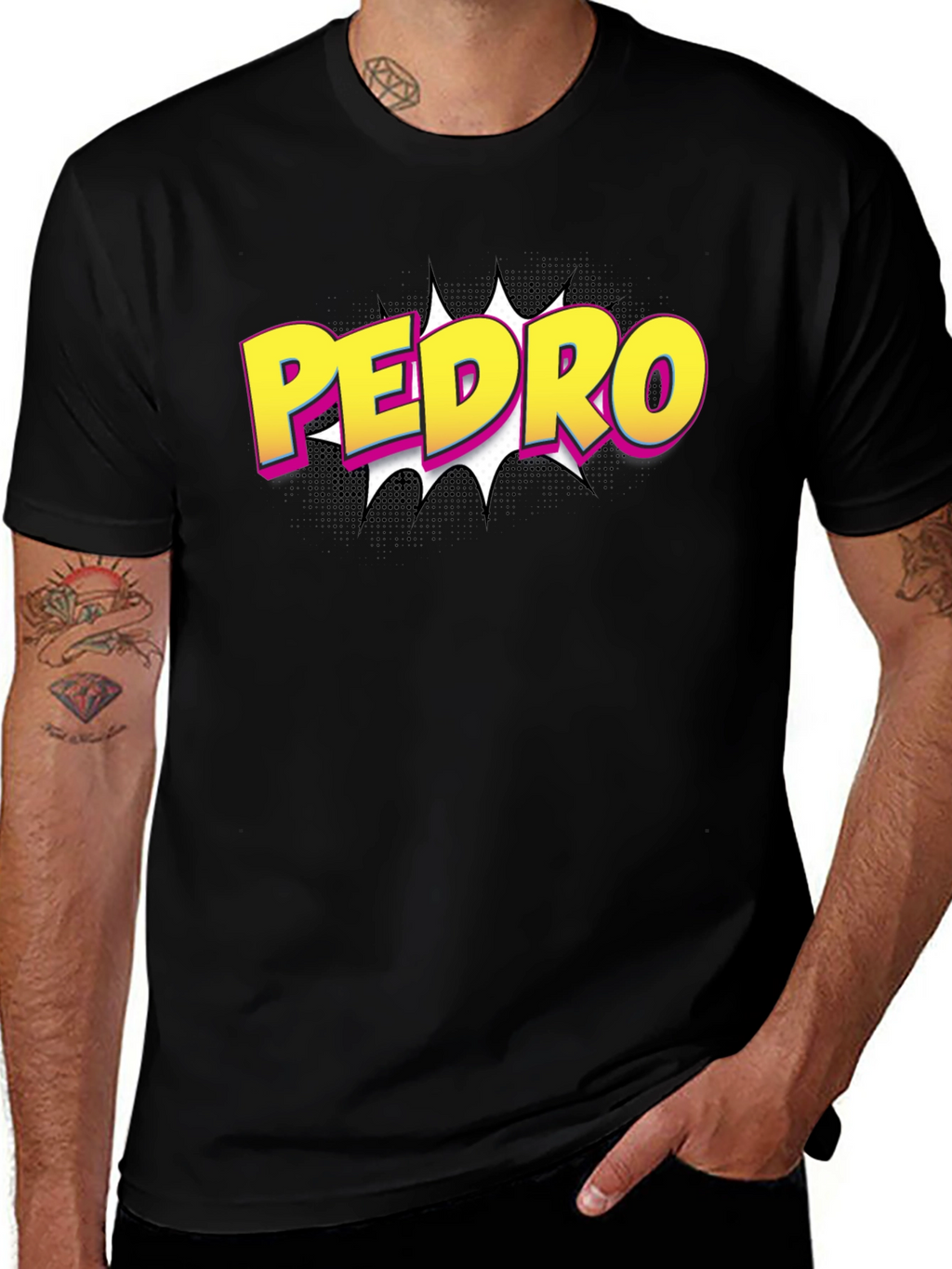 Pedro Comic Style T-Shirt