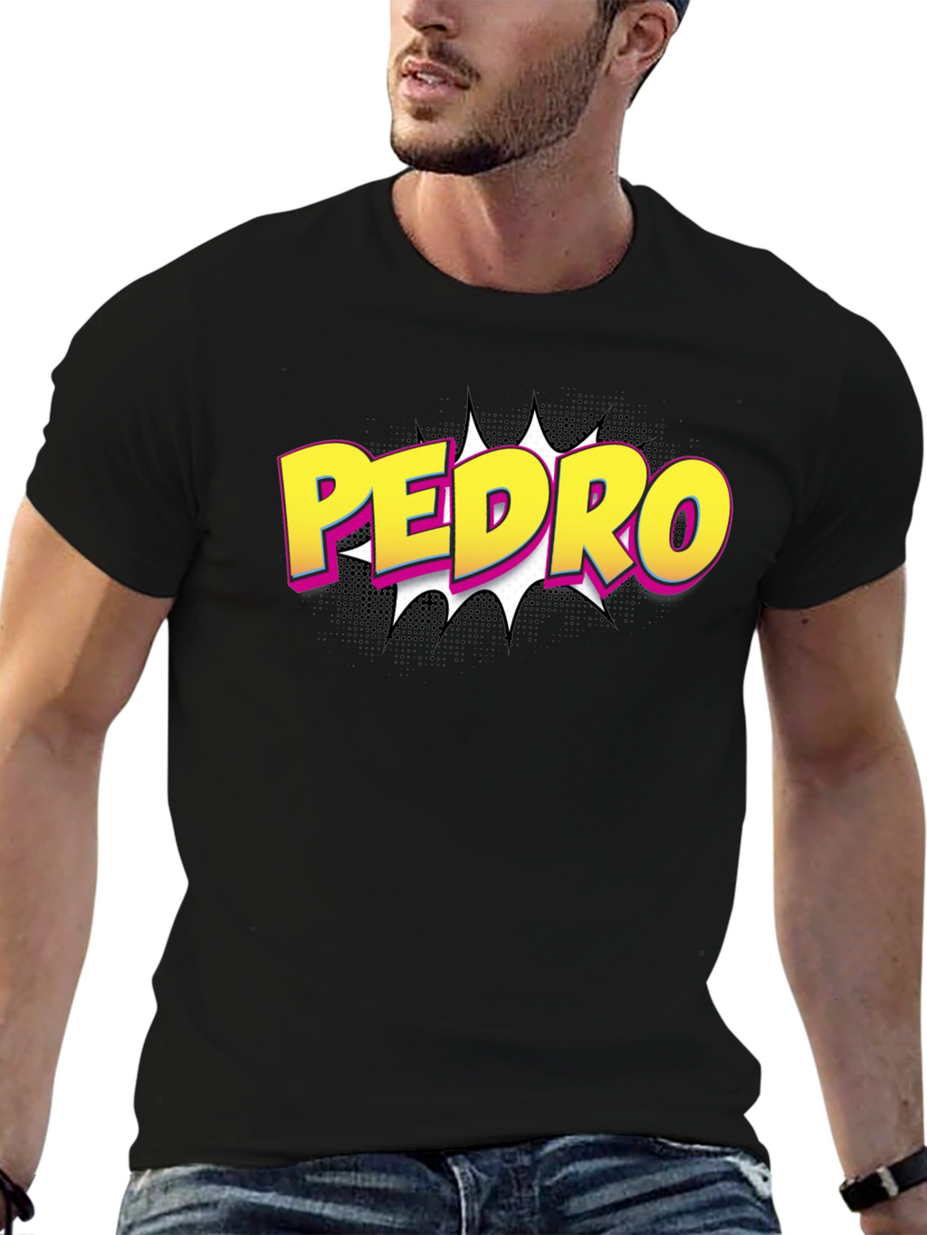 Pedro Comic Style T-Shirt
