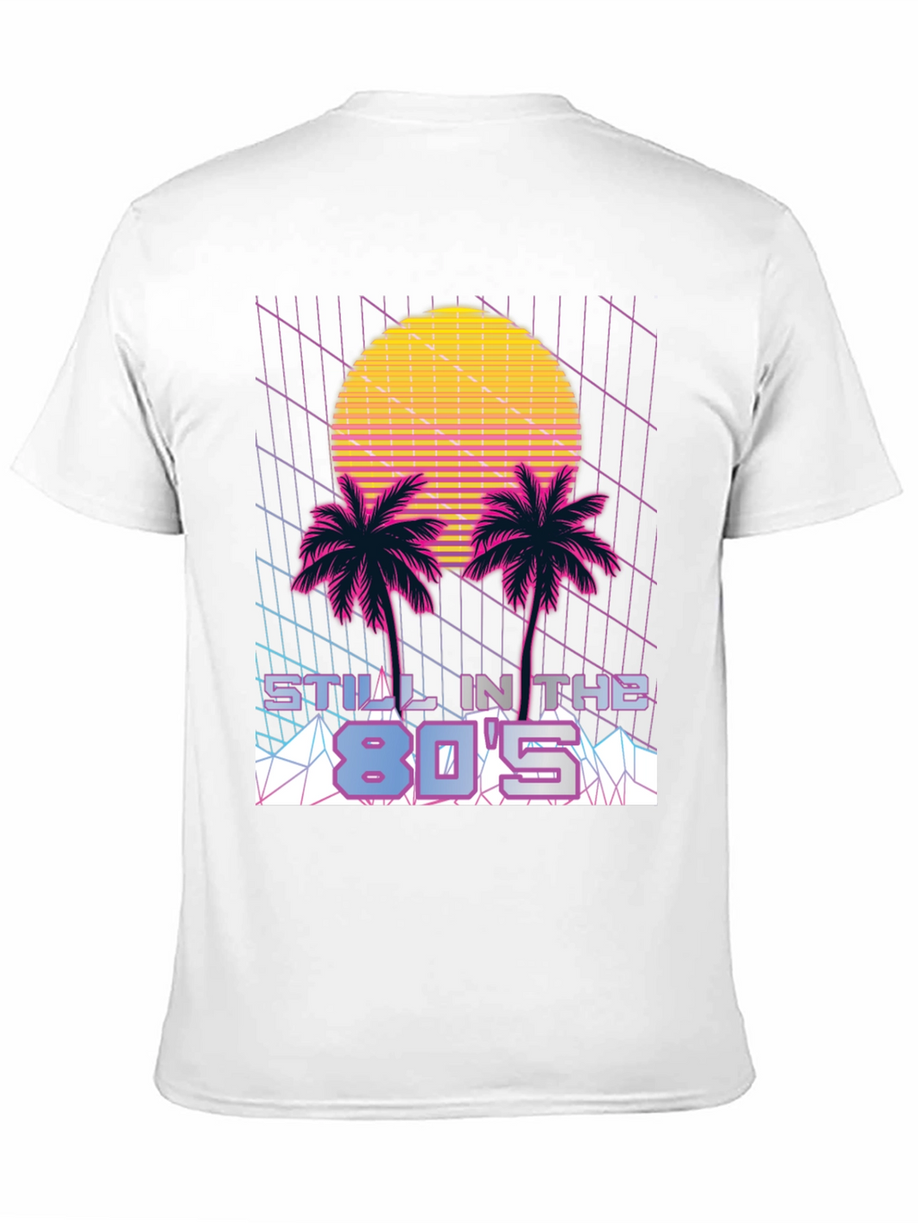Retro 80s Sunset Palm T-Shirt