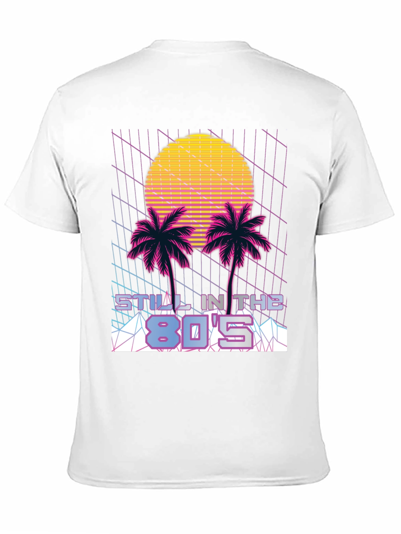 Retro 80s Sunset Palm T-Shirt