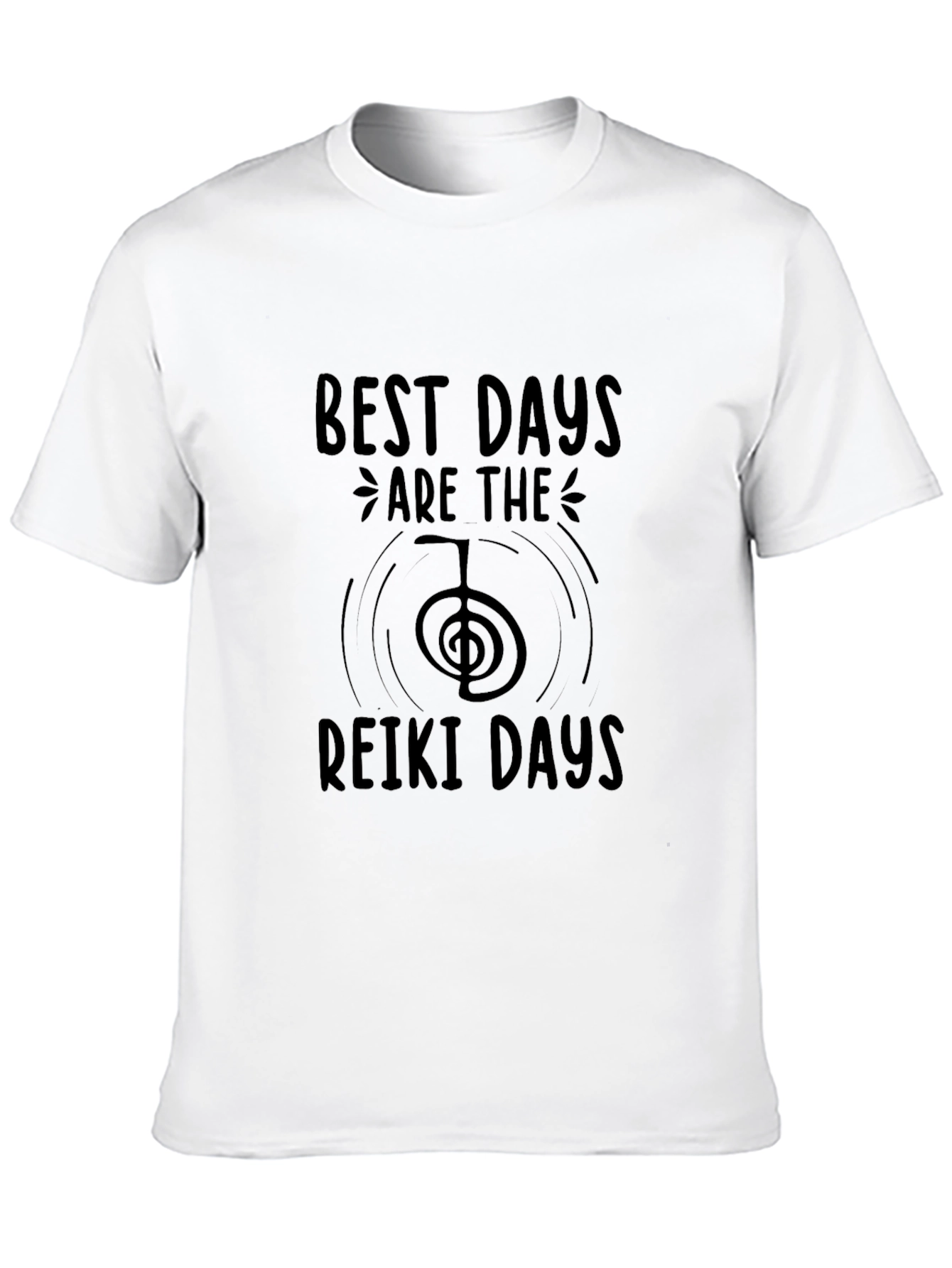 Best Reiki Days Black T-Shirt