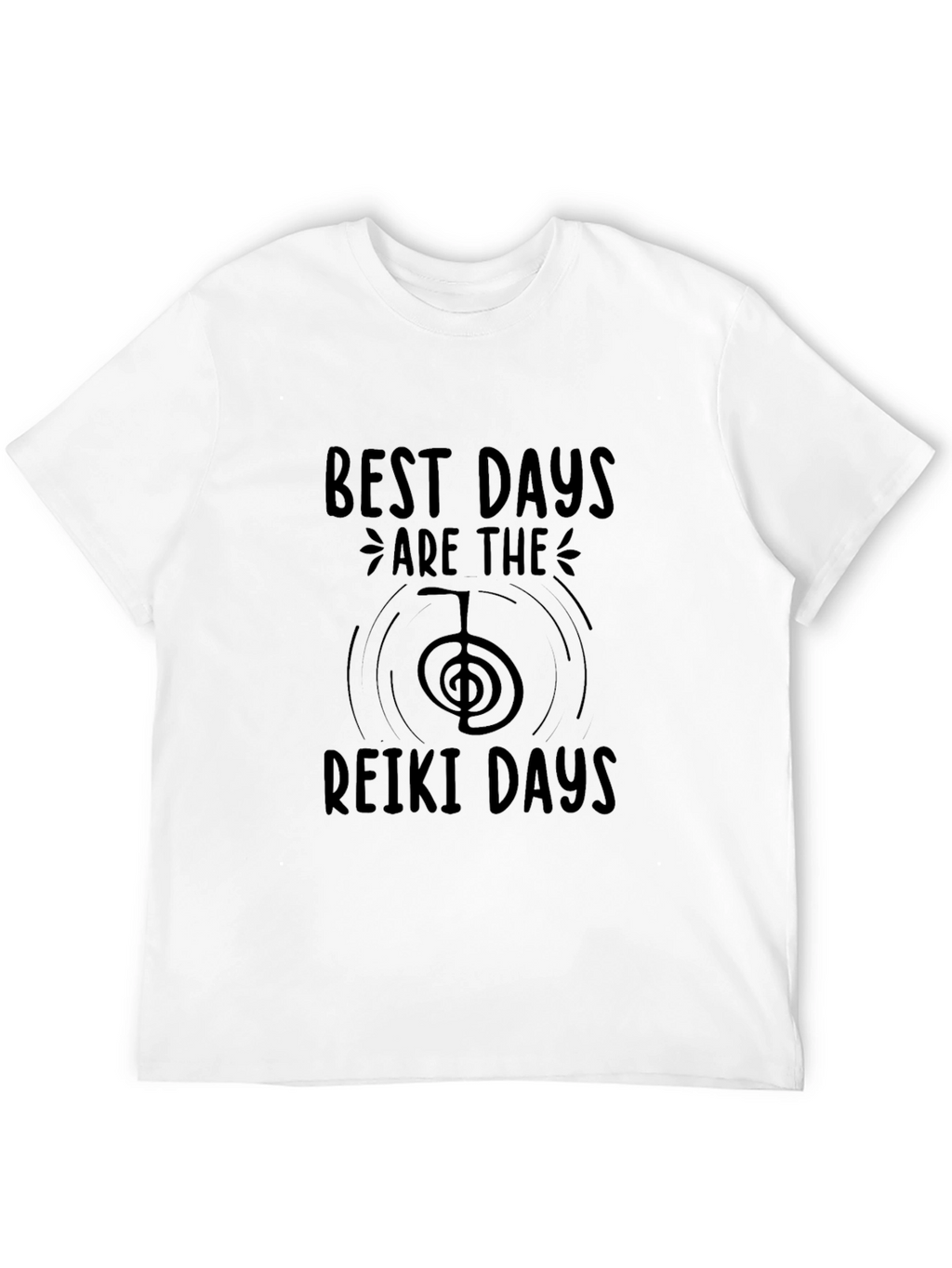 Best Reiki Days Black T-Shirt