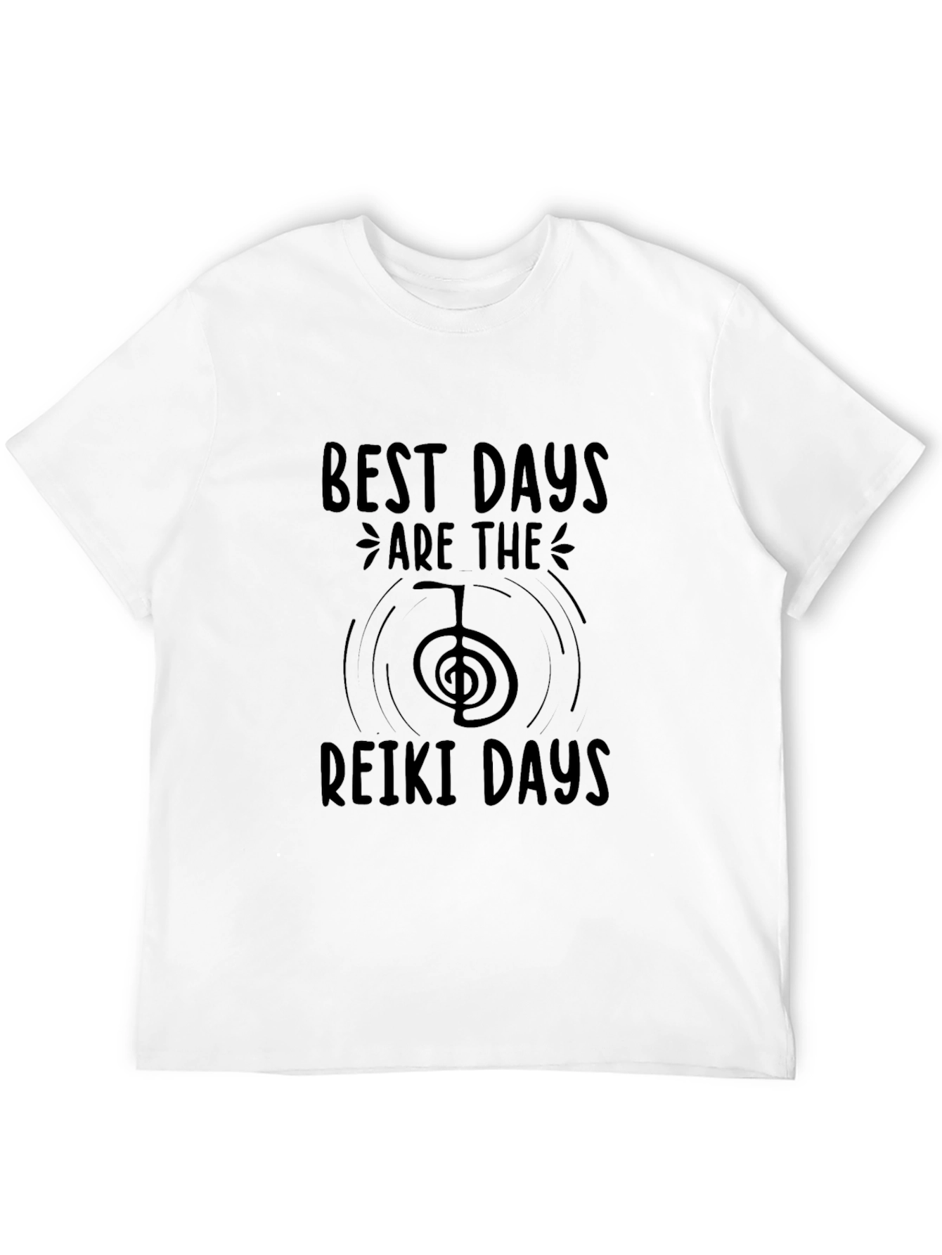 Best Reiki Days Black T-Shirt
