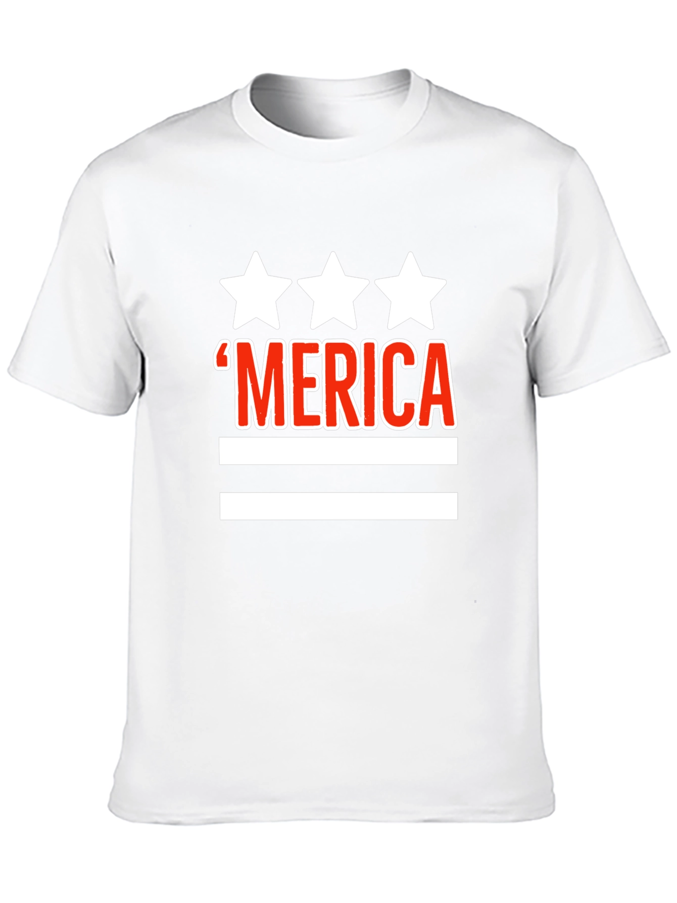 ‘Merica Patriotic Graphic T-Shirt