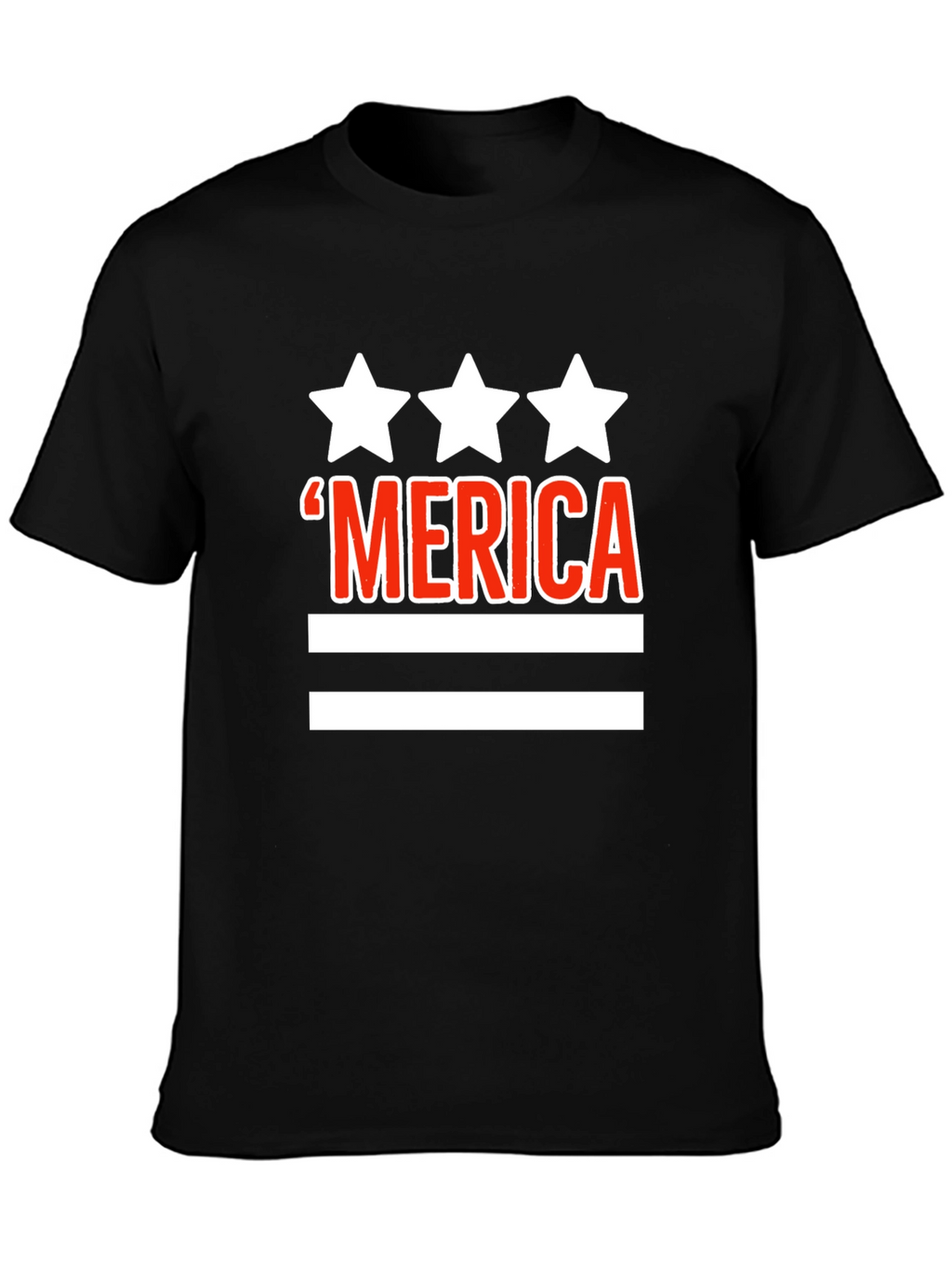 ‘Merica Patriotic Graphic T-Shirt