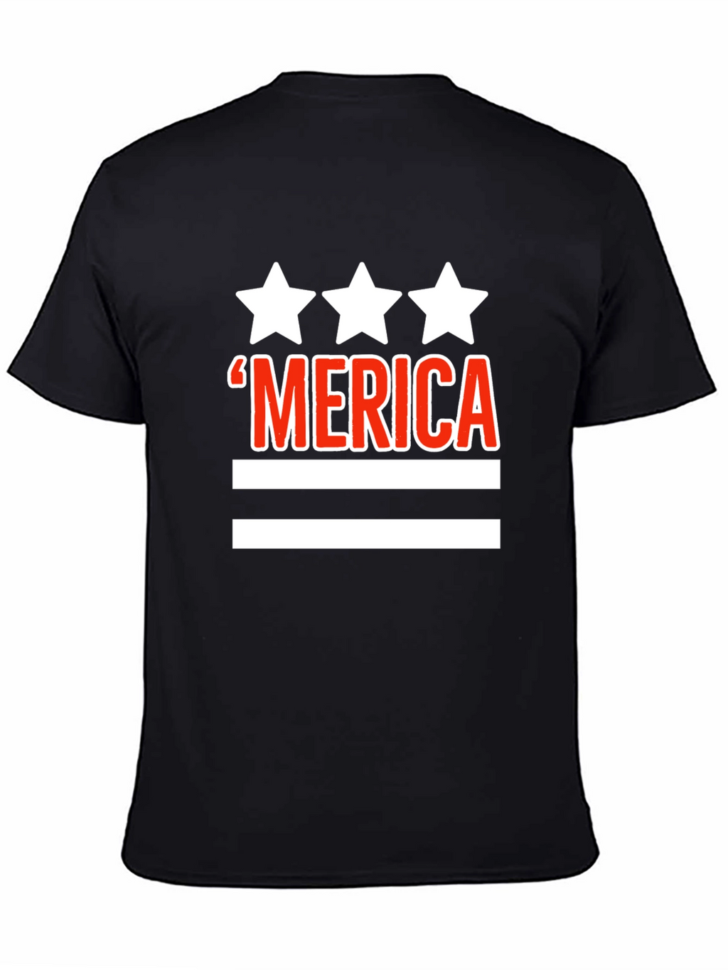 ‘Merica Patriotic Graphic T-Shirt