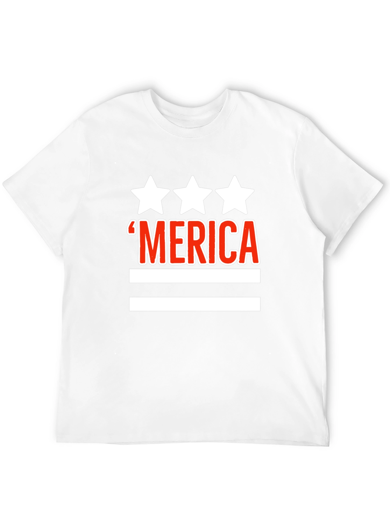 ‘Merica Patriotic Graphic T-Shirt