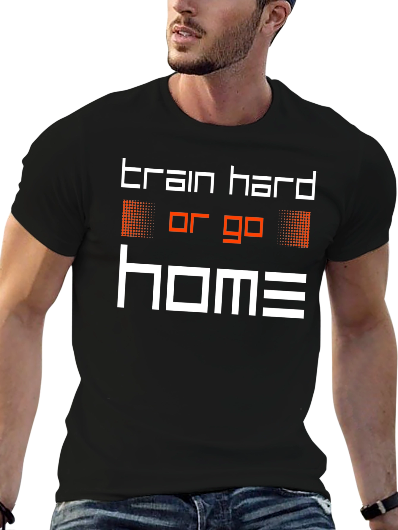 Train Hard or Go Home Graphic Tee
