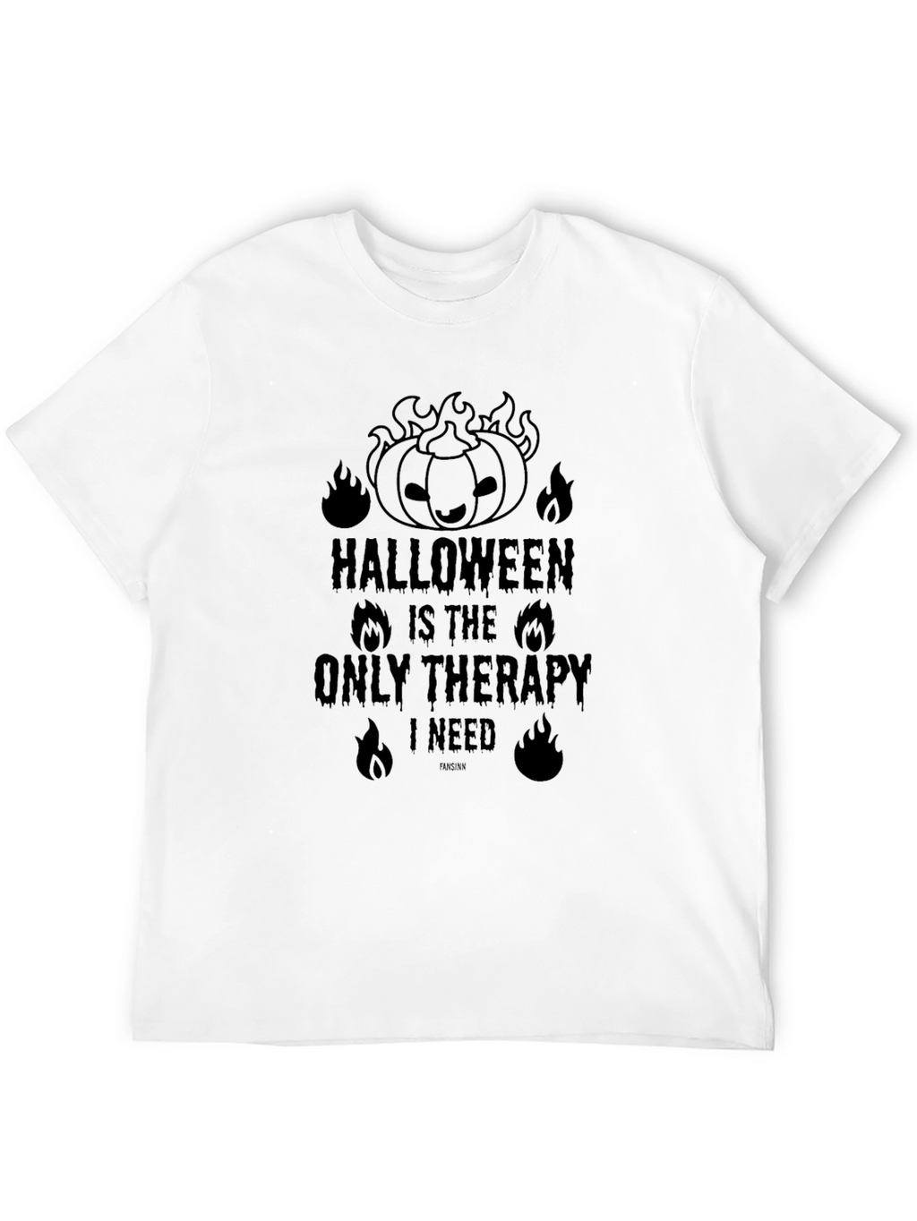 Halloween Therapy Graphic T-Shirt